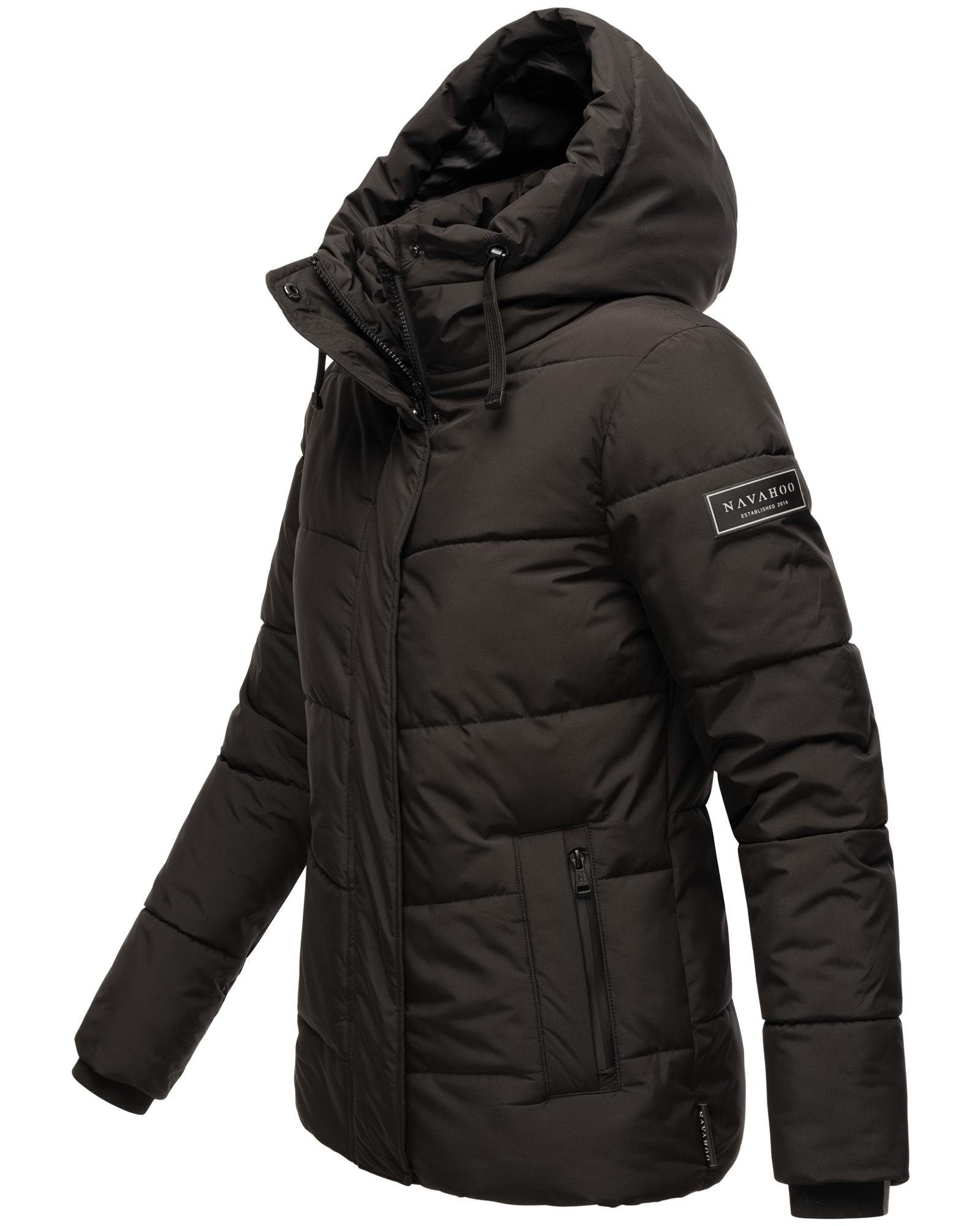 Navahoo Steppjacke Sag ja XIV Warme gesteppte Winterjacke mit Kapuze günstig online kaufen