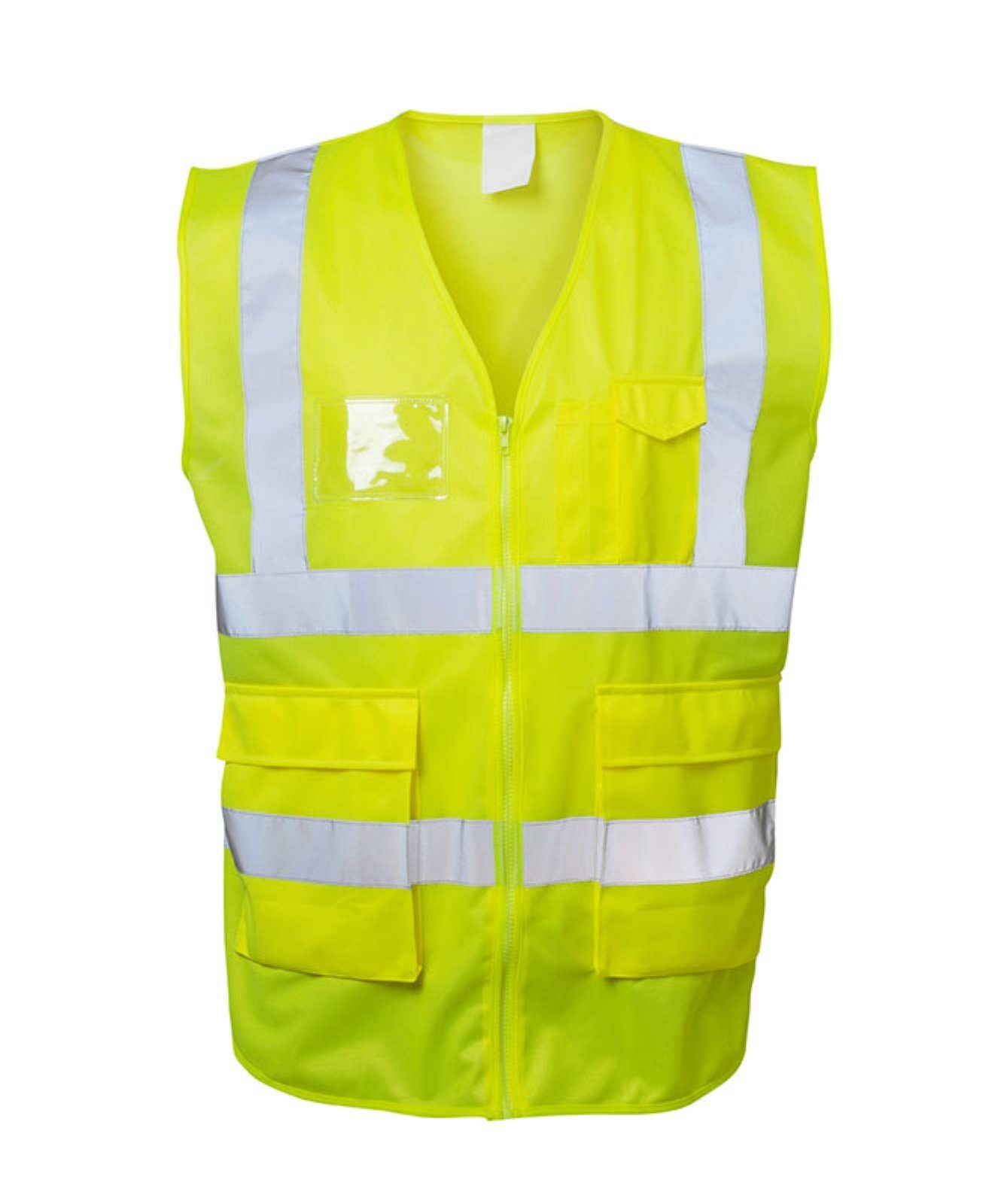 Schutzweste ALBIN Warnschutzweste Gelb SAFESTYLE® EN ISO 20471/2, EN ISO 13688 Gr