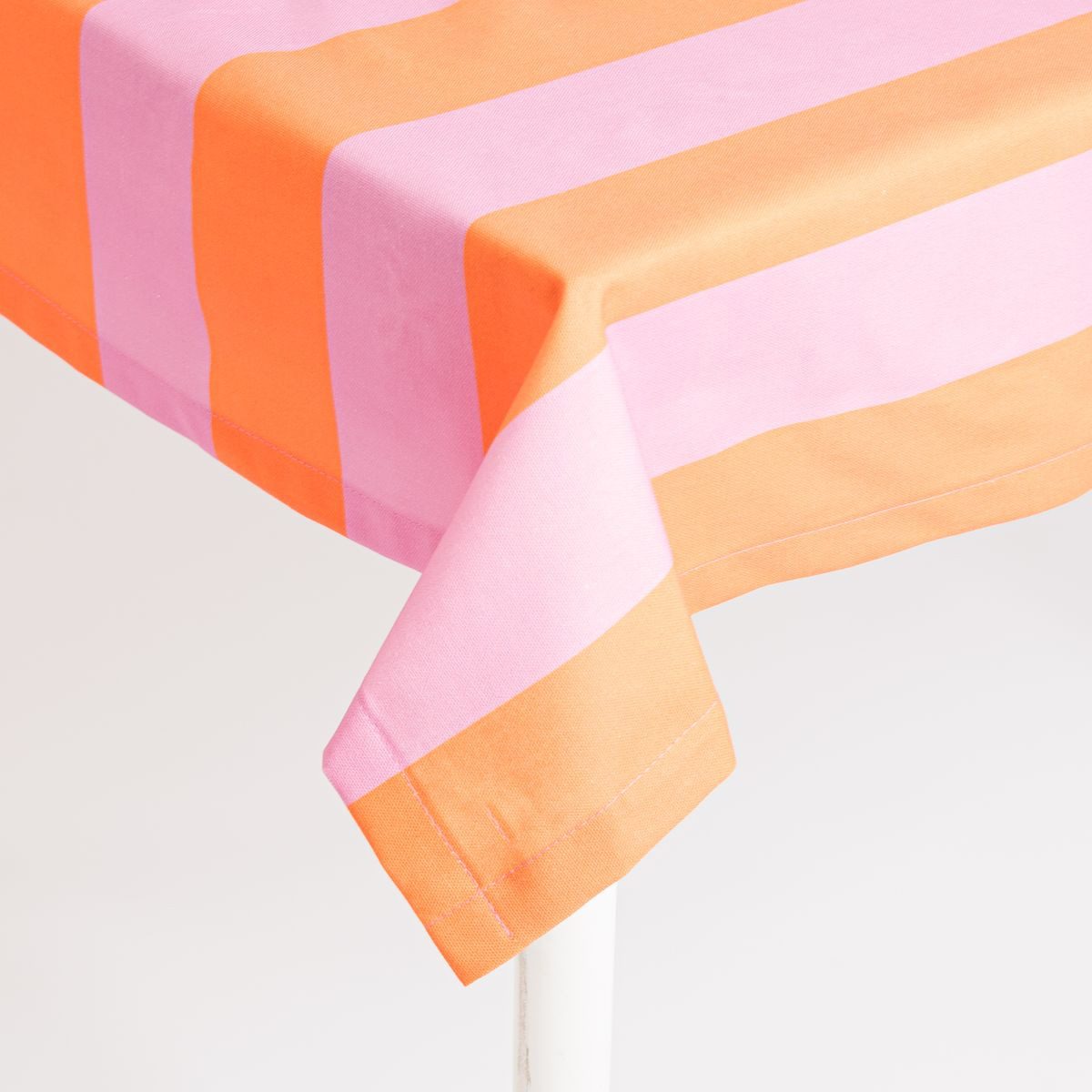 SCHÖNER LEBEN. Tischdecke Tischdecke Streifen orange günstig online kaufen