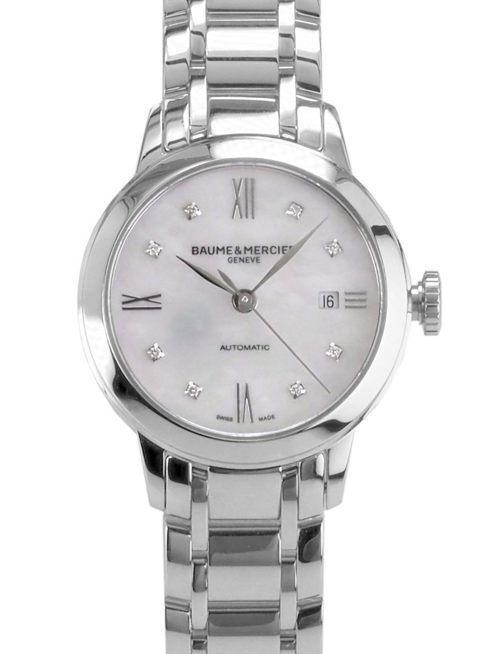 Baume & Mercier Automatikuhr schweizer Damen Uhr M0A10493 Classima 27 mm Ø Classima