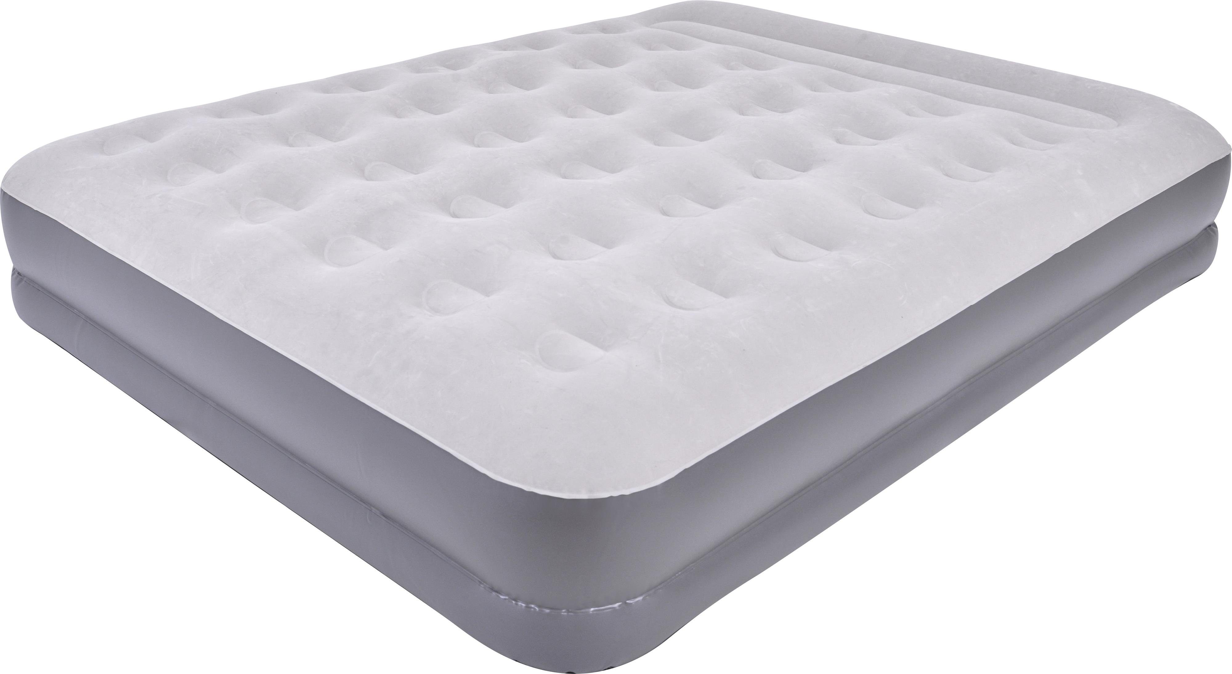 Avenli Luftbett Luftmatratze selbstaufblasend 203 x 157 x 37 cm, (Doppelbett für 2 Personen, aufblasbar mit integrierter Elektropumpe und Tragetasche), Gästebett mit Pumpe