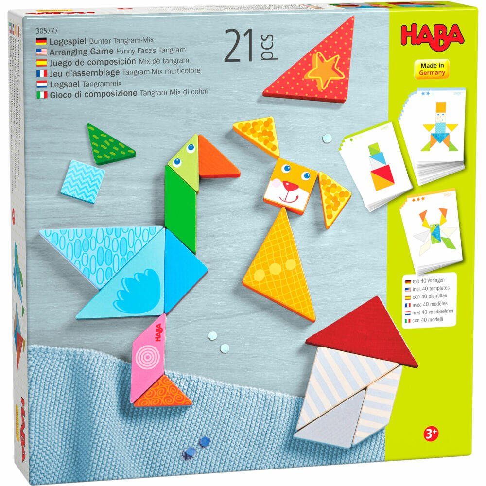 Haba Spiel, Bunter Tangram-Mix