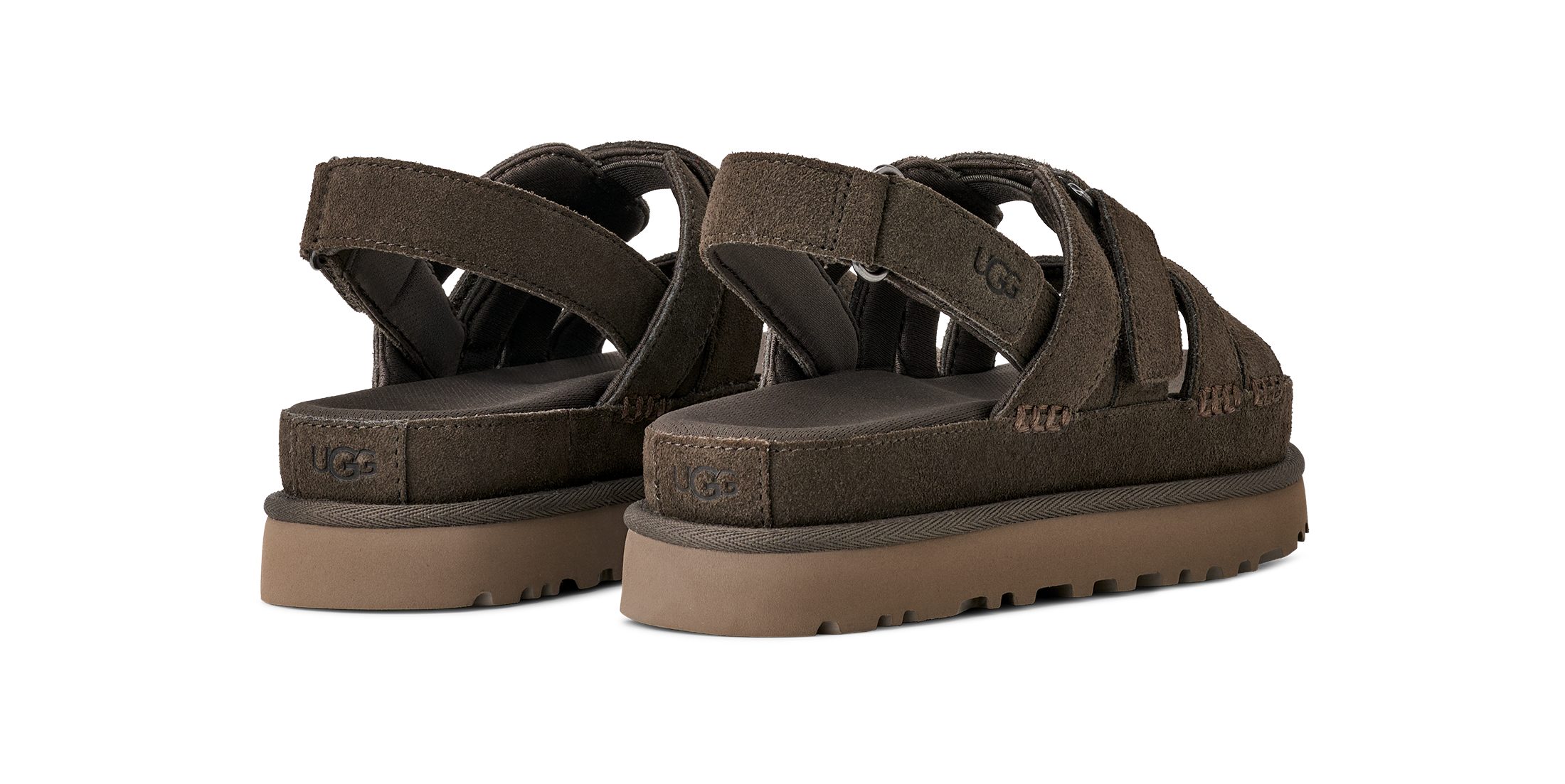 UGG GOLDENSTAR GLEAM Riemchensandale Plateausandale, Sandalette mit weichem Fußbett
