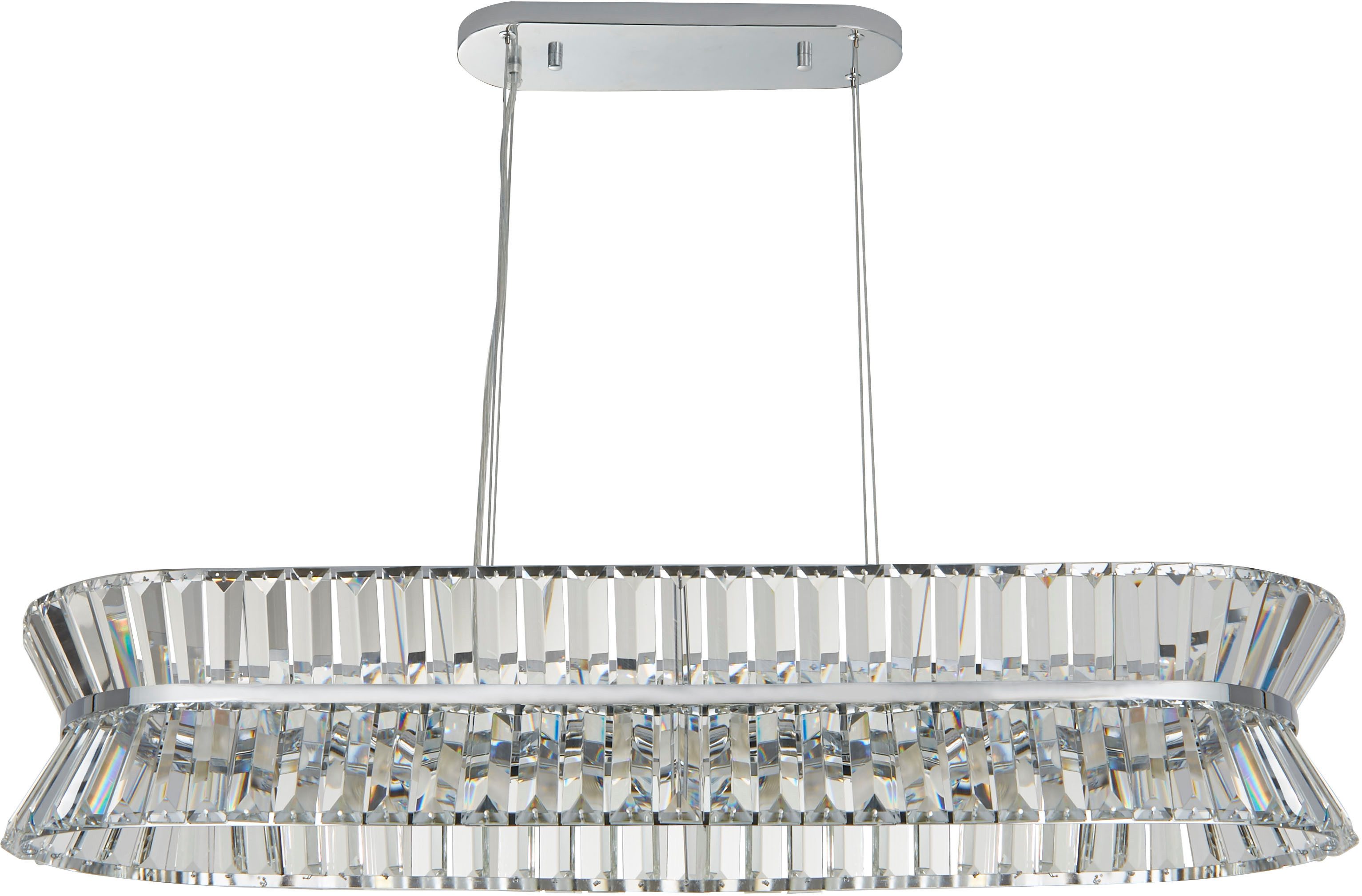 Searchlight Hängeleuchte Hängeleuchte Uptown, 10-flammig, ohne Leuchtmittel, Glamourös