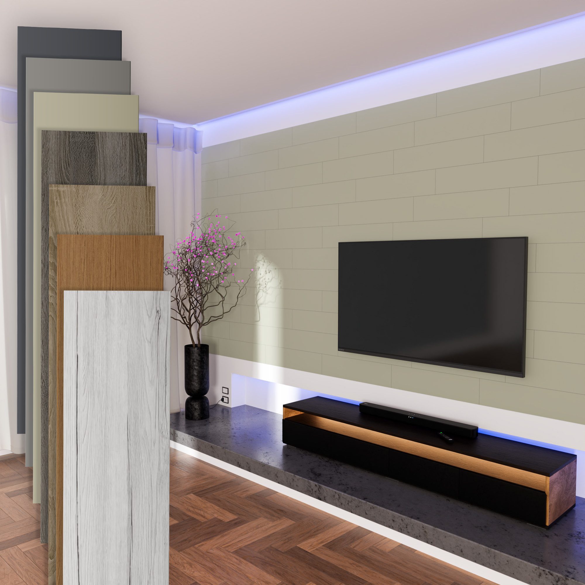 Hexim Wanddekoobjekt Palomino (Paneele aus MDF günstig online kaufen