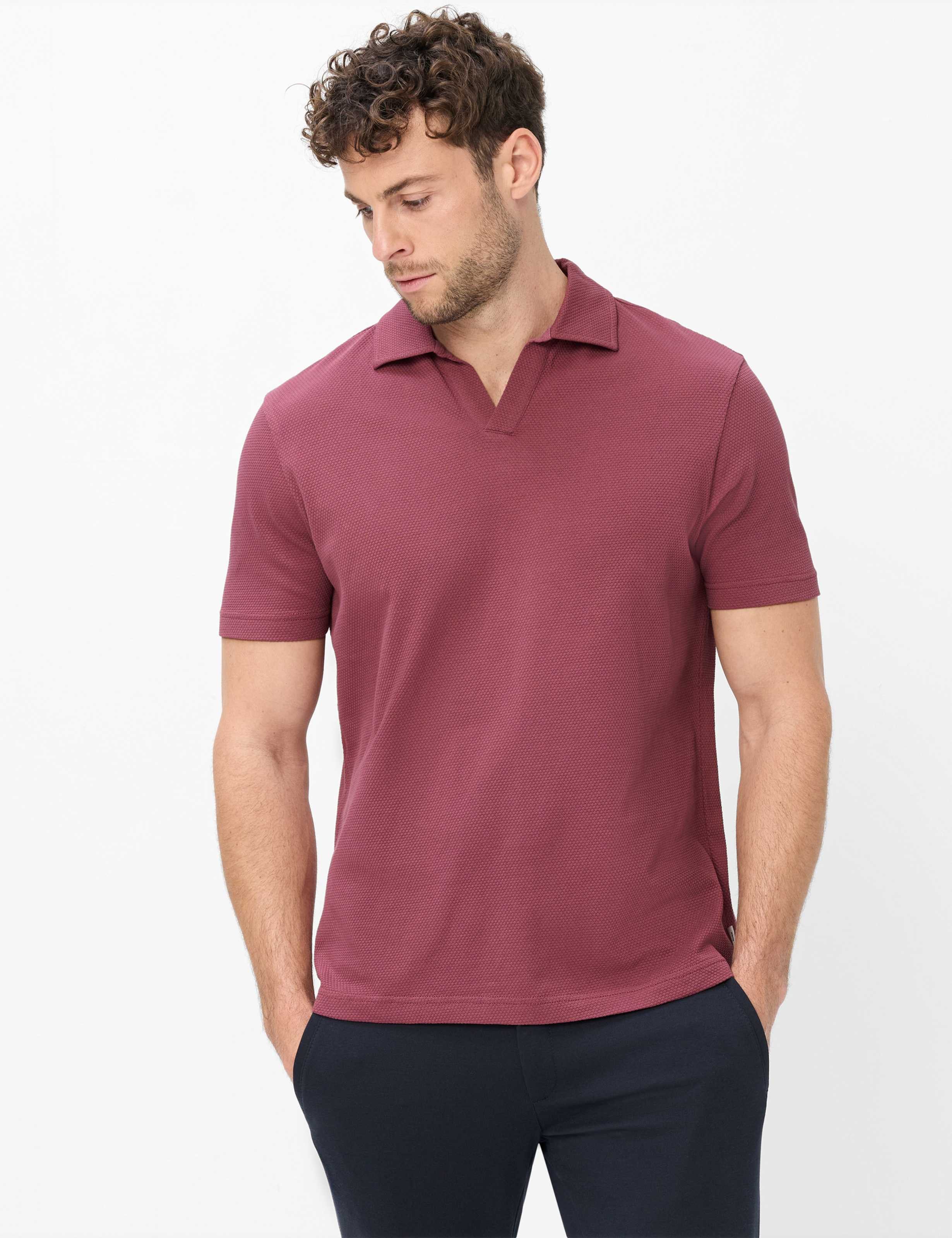 Brax Poloshirt Style PRINCETON Struktur: Poloshirt aus reiner Baumwolle