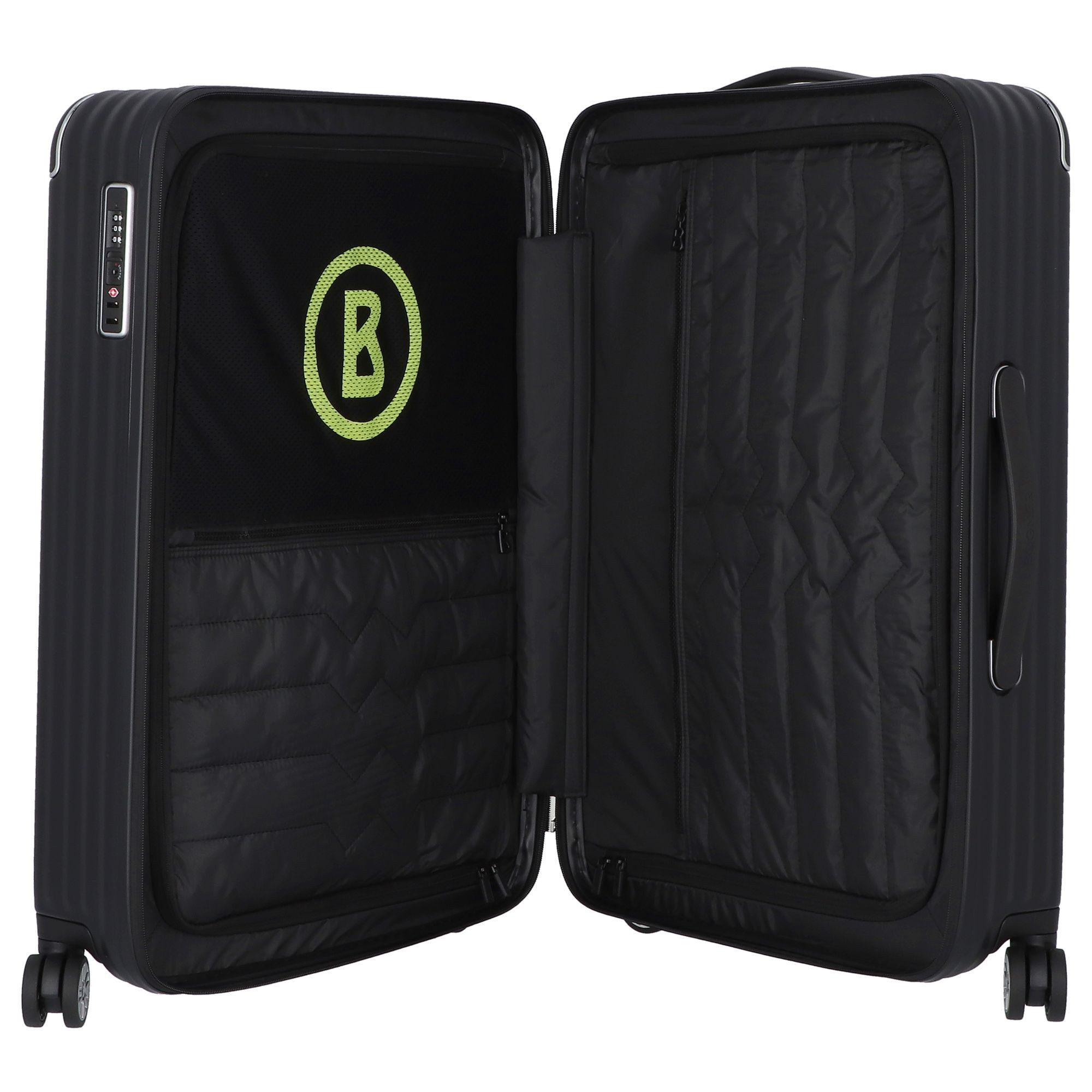 BOGNER Hartschalen-Trolley Piz Deluxe, 4 Rollen, Polycarbonat