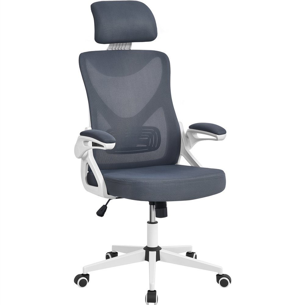 Yaheetech Drehstuhl, Bürostuhl Ergonomisch, Schreibtischstuhl mit Hochklapp günstig online kaufen