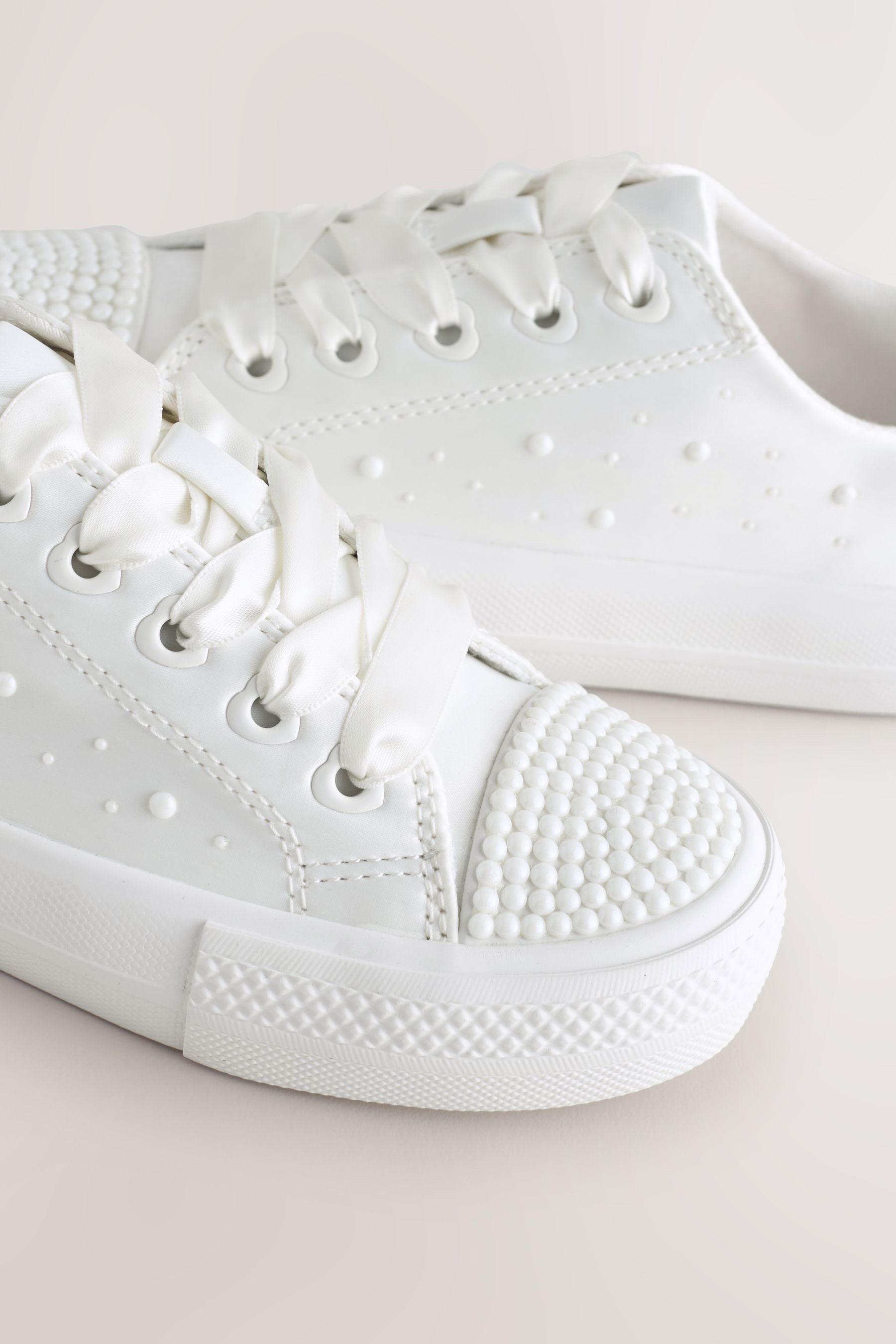 Next Festliche Sneaker zum Schnüren Sneaker – Bild 3 von 5