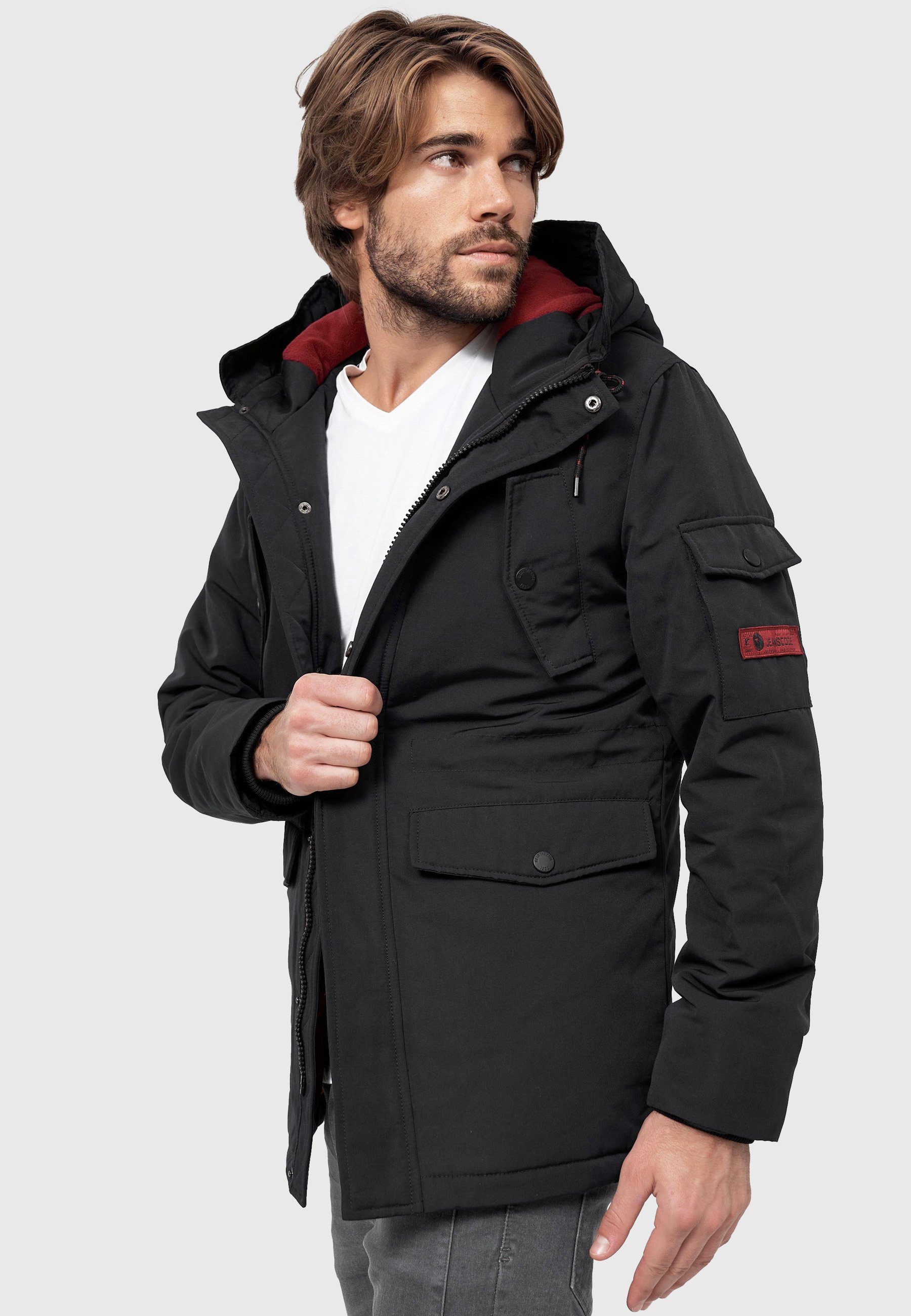 Indicode Ocala Parka Black