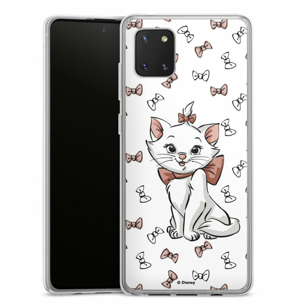 DeinDesign Handyhülle Aristocats Marie Disney Katze Marie Shy, Samsung Galaxy Note 10 lite Silikon Hülle Bumper Case Smartphone Cover