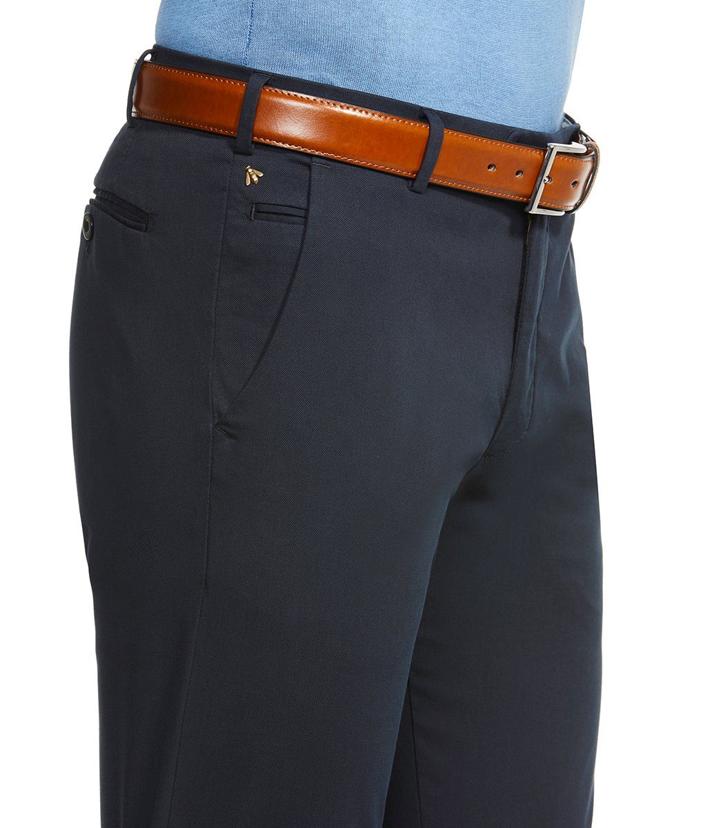 MEYER 5-Pocket-Jeans MEYER EXCLUSIVE BONN Chino marine 1-8047-19