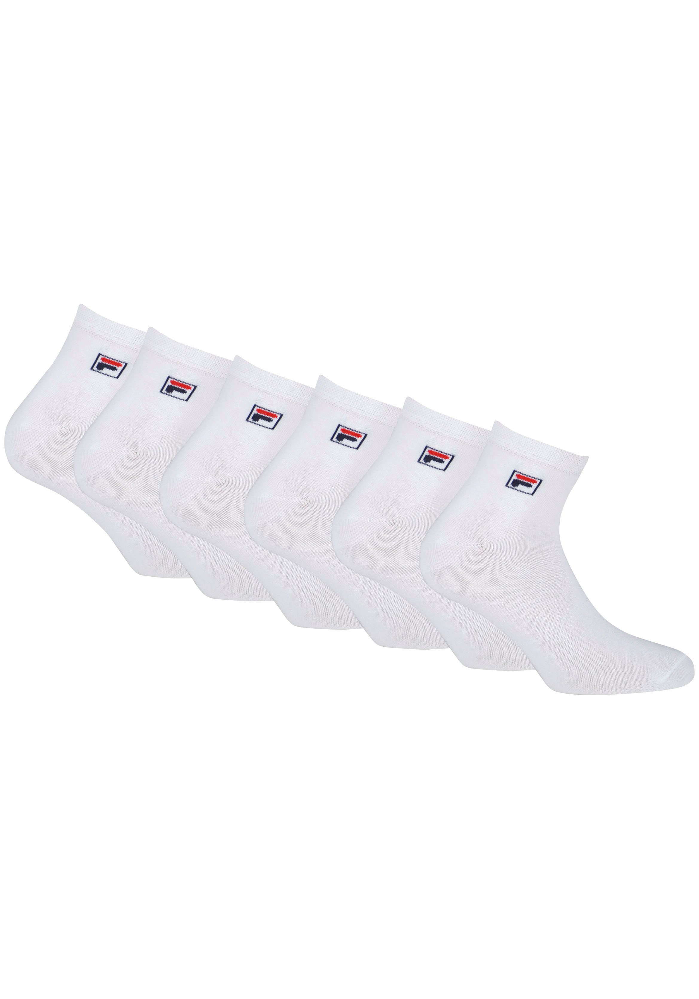 Fila Короткі шкарпетки (Packung, 6-Paar) Шкарпетки для кросівок mit Logo-Stickerei