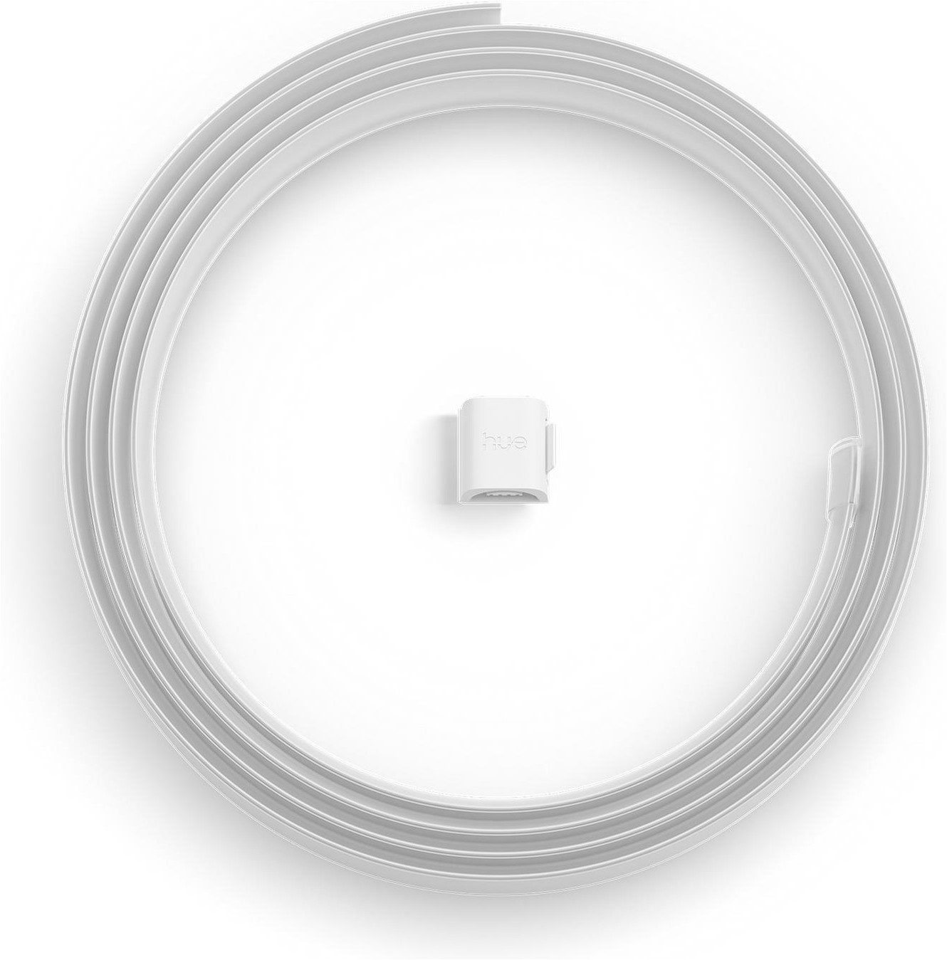 Philips Hue LED-Streifen Flux Gradient LED-Streifen Zubehör, steuerbar per App, RGBWWIC, Verlängerungs-Set, Farbverläufe, selbstklebend, kürzbar
