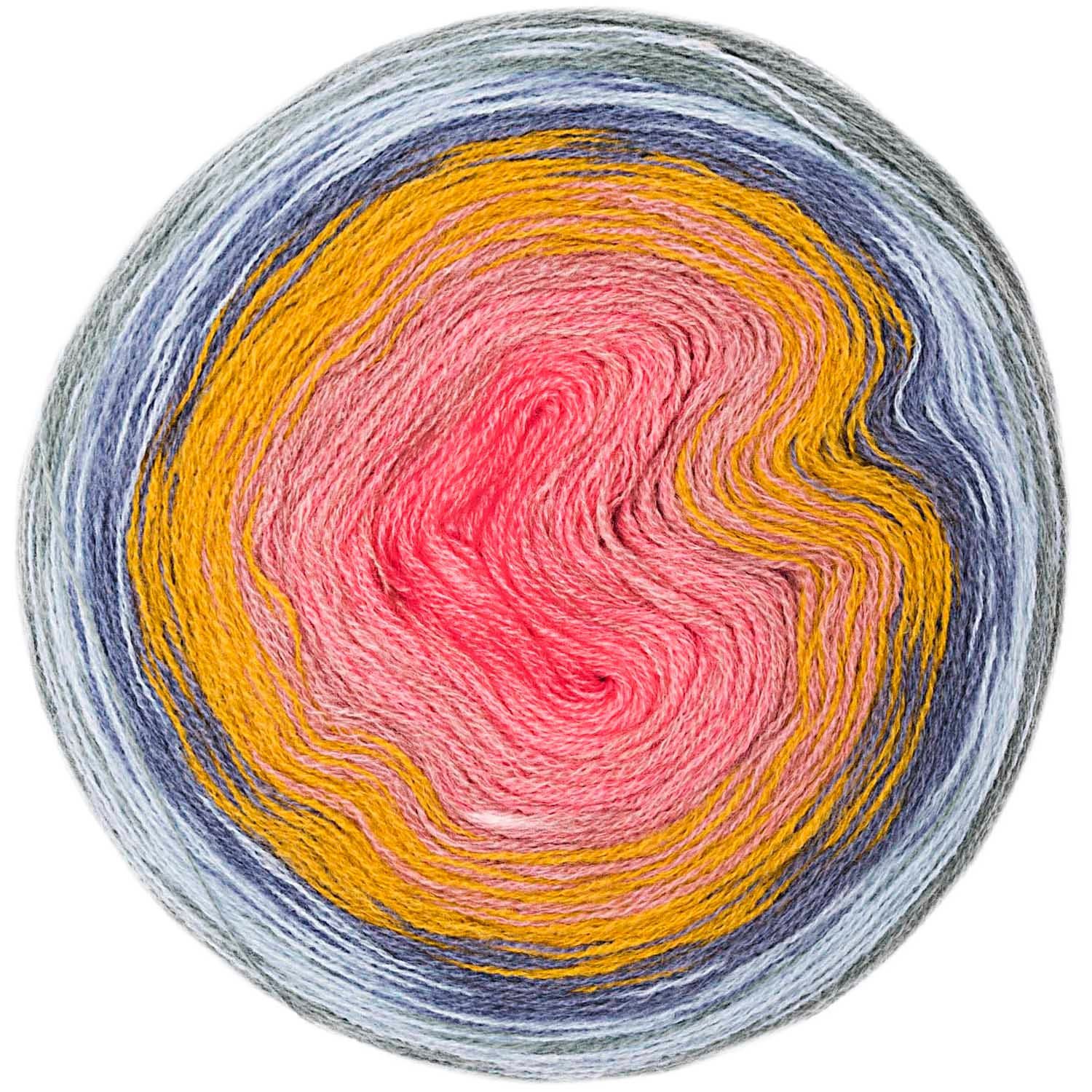 Katia Azteca Wolle Mit Farbverlauf – 100g Knäuel, 180m Lauflänge, Für Nadelstärke 5-5,5 Mm, Schnellstrickbar (53% Wolle, 47% Polyacryl)