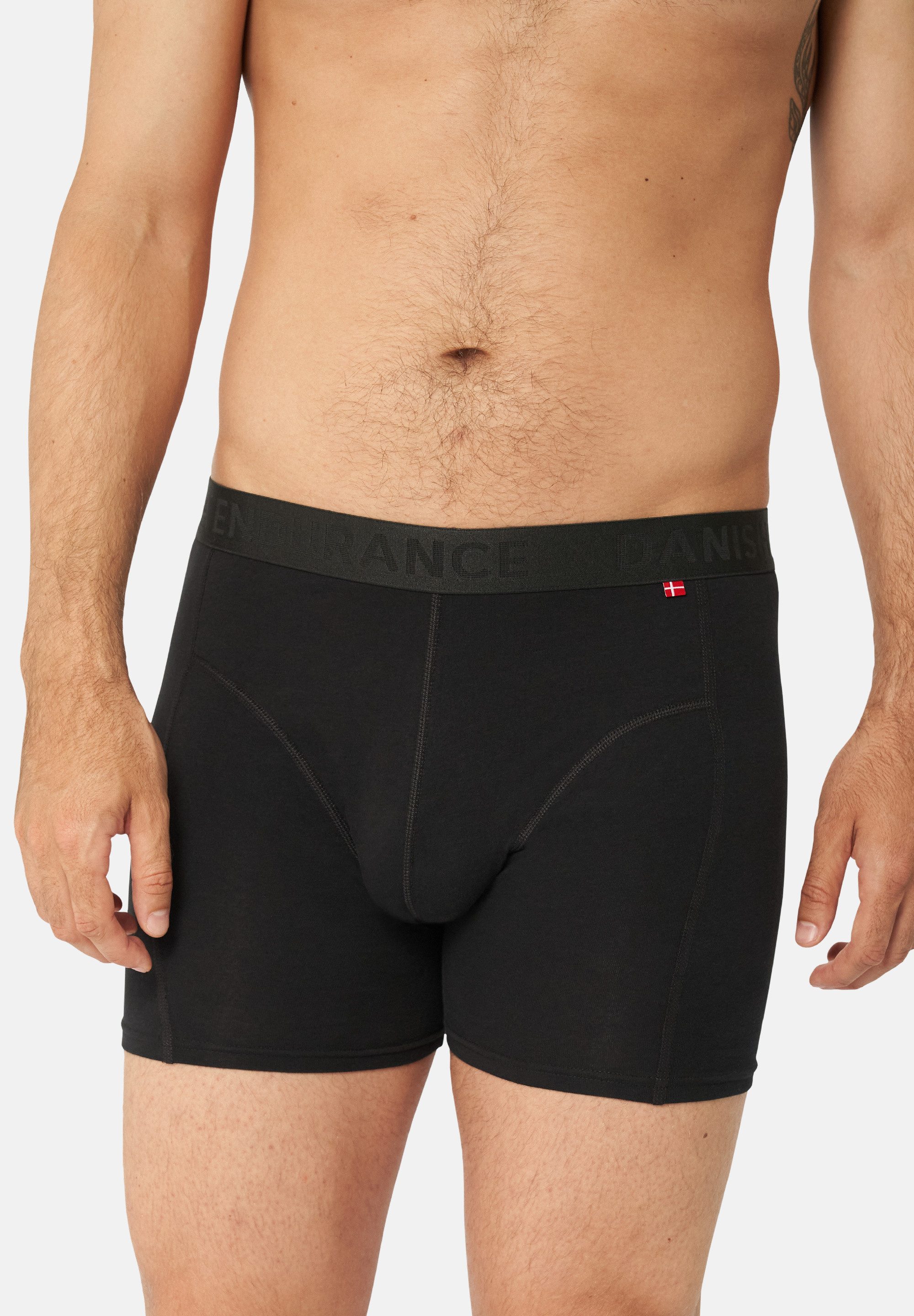 DANISH ENDURANCE Boxershorts Organic Trunks (6-St) aus Baumwolle, weicher Bund, ohne Etikett