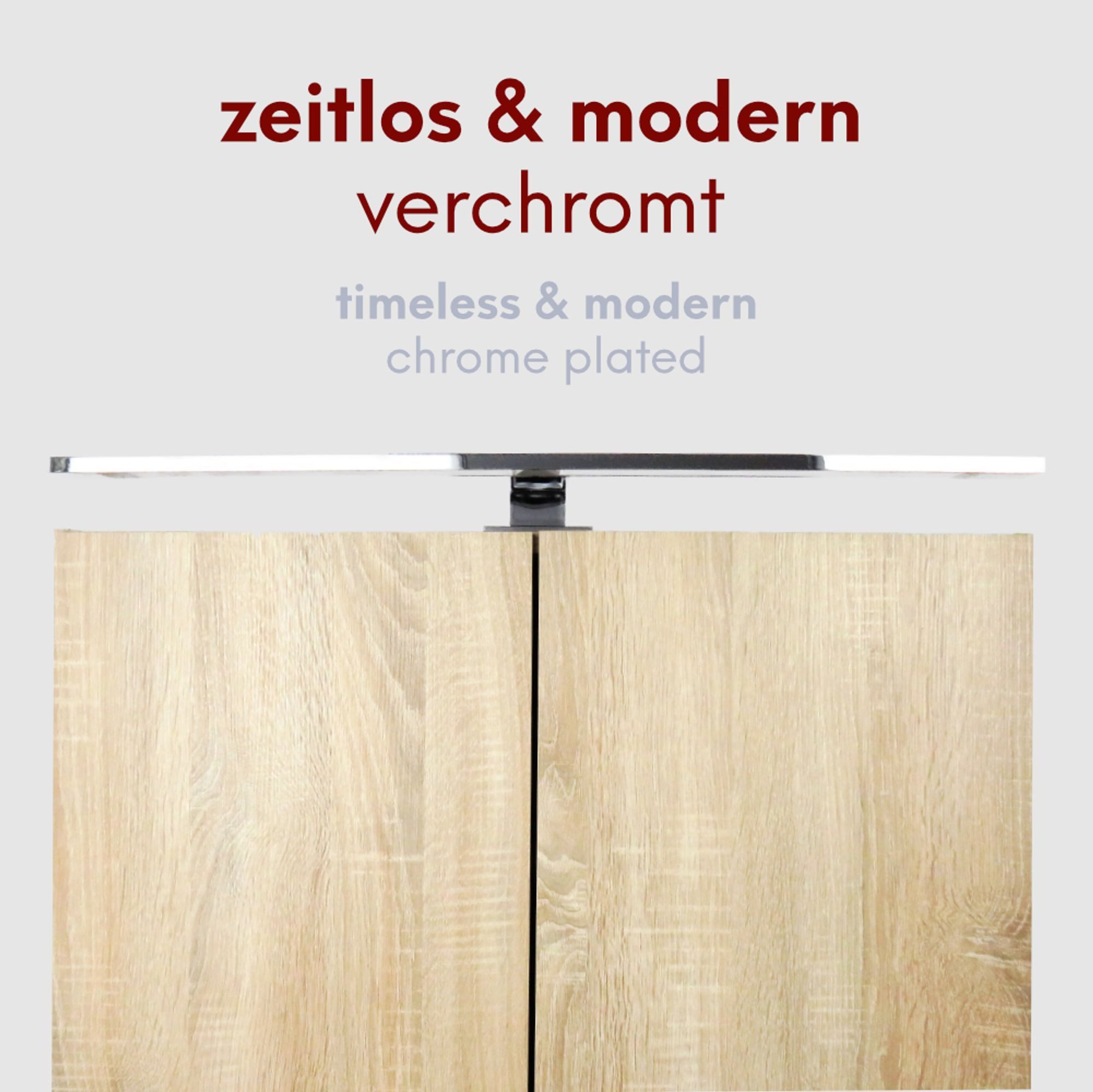 kalb LED Spiegelleuchte LED Badleuchte Spiegellampe 600mm 230V in neutralweiß oder warmweiß, neutralweiß – Bild 4 von 5