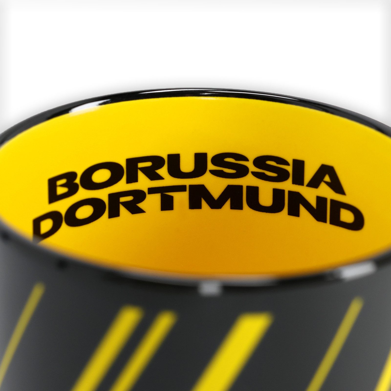 BVB MERCHANDISING Tasse Tasse Streifen, Keramik
