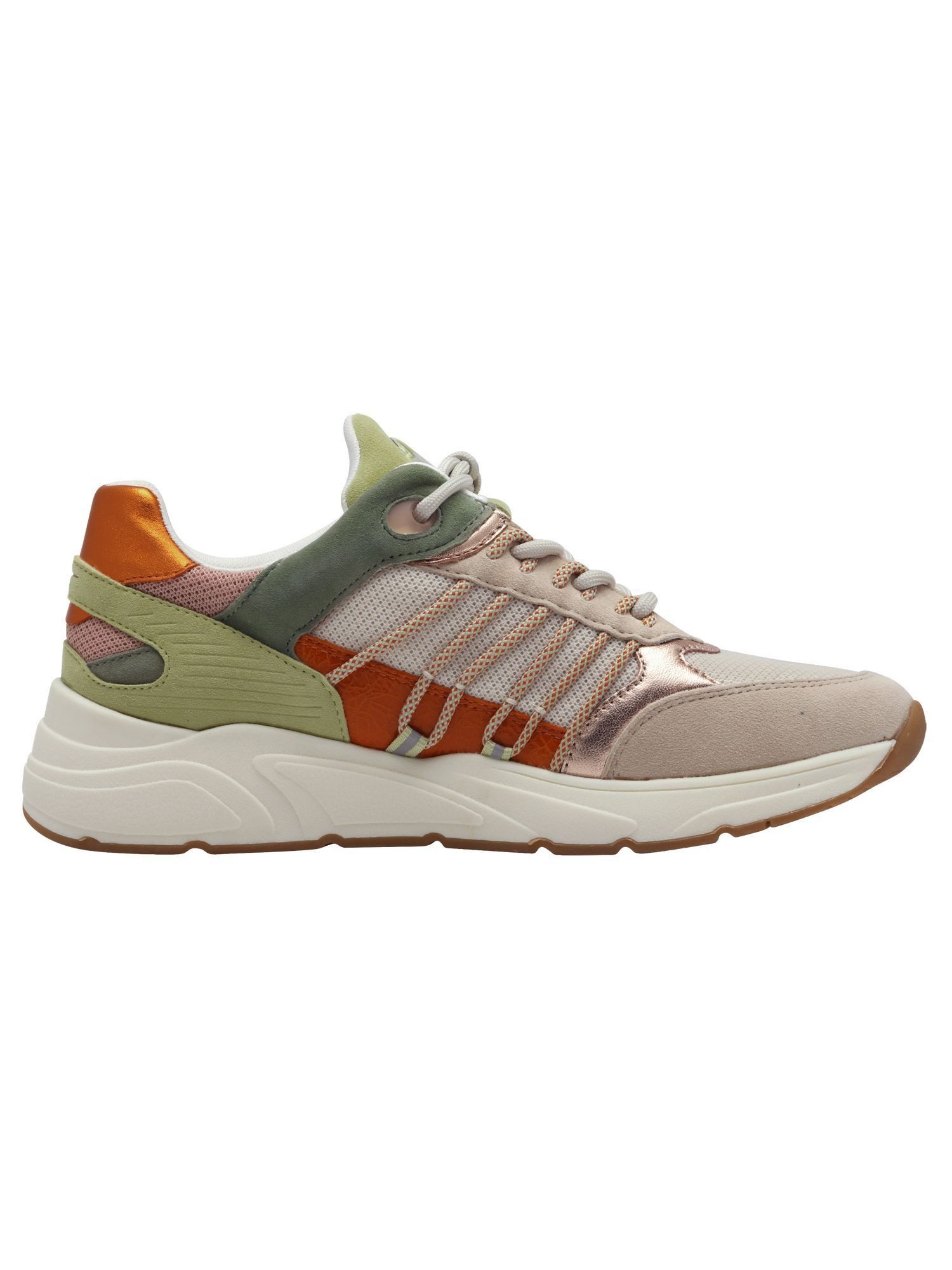 Tamaris Removable Sock mit Schnürsenkel kein Absatz Sneaker Removable Sock