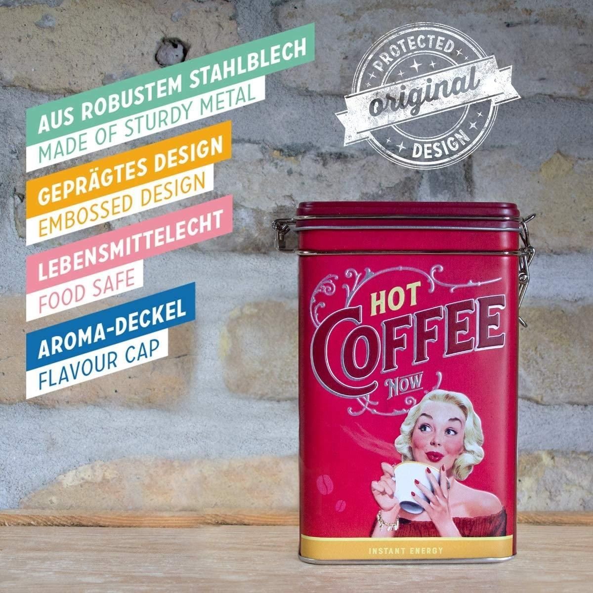 Nostalgic-Art Kaffeedose Aromadose - Coffee it Now 50's Say - Hot