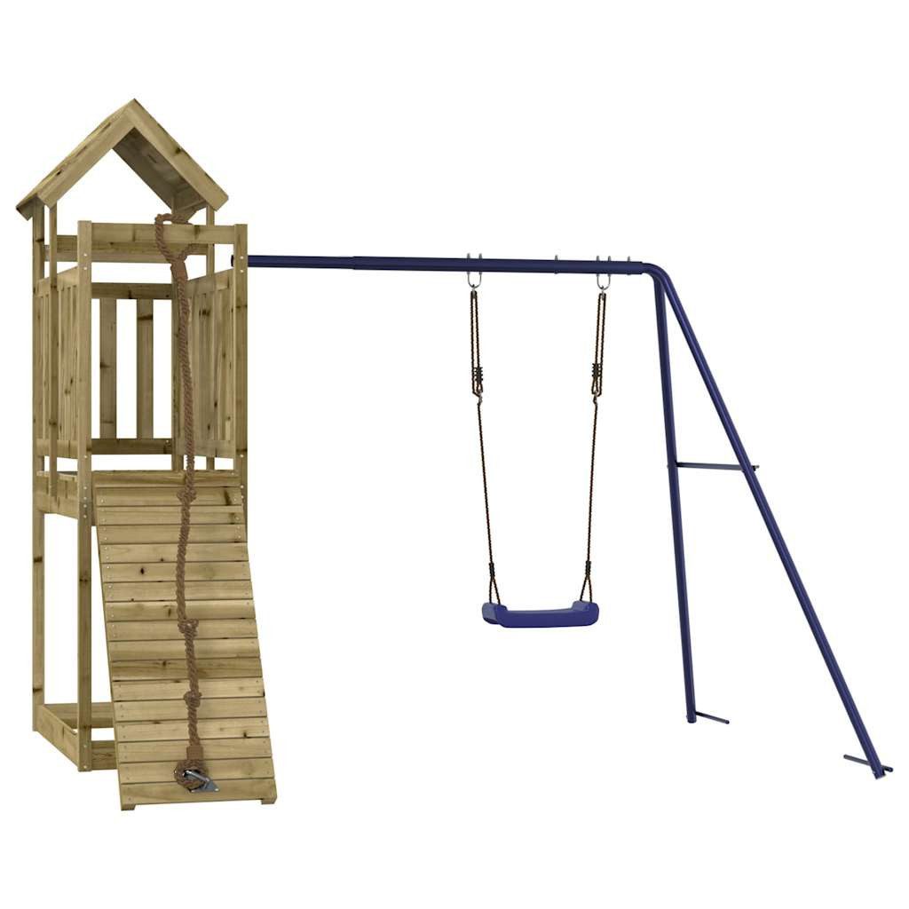 vidaXL Spielturm Spielturm Imprägniertes Kiefernholz