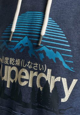 Superdry Kapuzensweatshirt CL GREAT OUTDOORS GRAPHIC HOOD