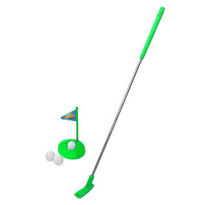 alldoro Minigolfschläger 63100, Mini Golf Set für Kinder, 5-teilig grün