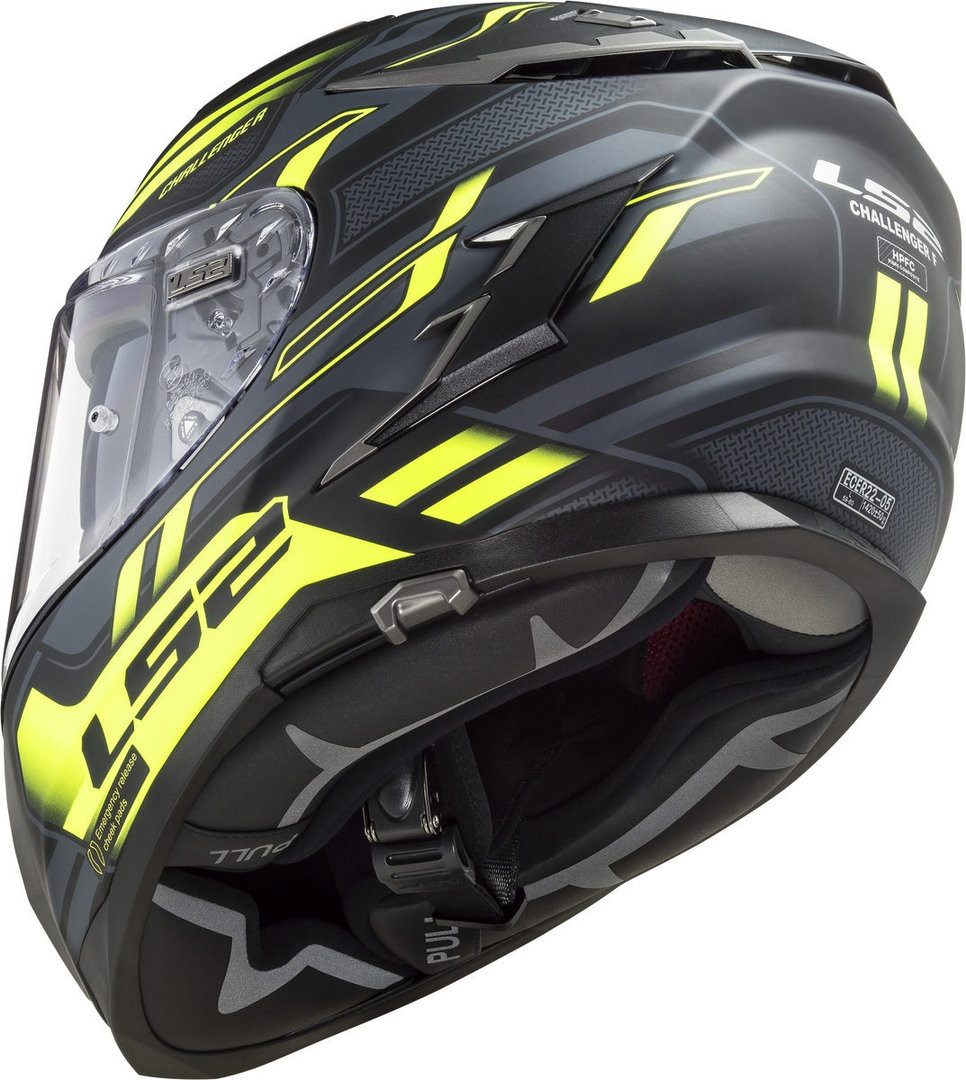 LS2 Motorradhelm FF327 Challenger Spin Helm