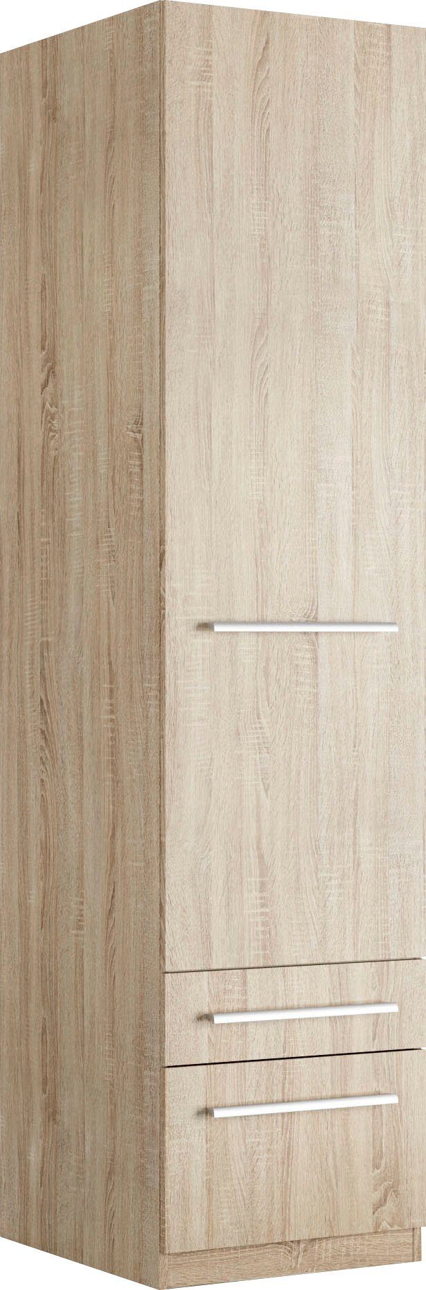 priess Kleiderschrank Schrank Garderobe Wäscheschrank Barcelona in 5 Breiten viel Stauraum, geräumige Schubkästen, mit Spiegel, MADE IN GERMANY