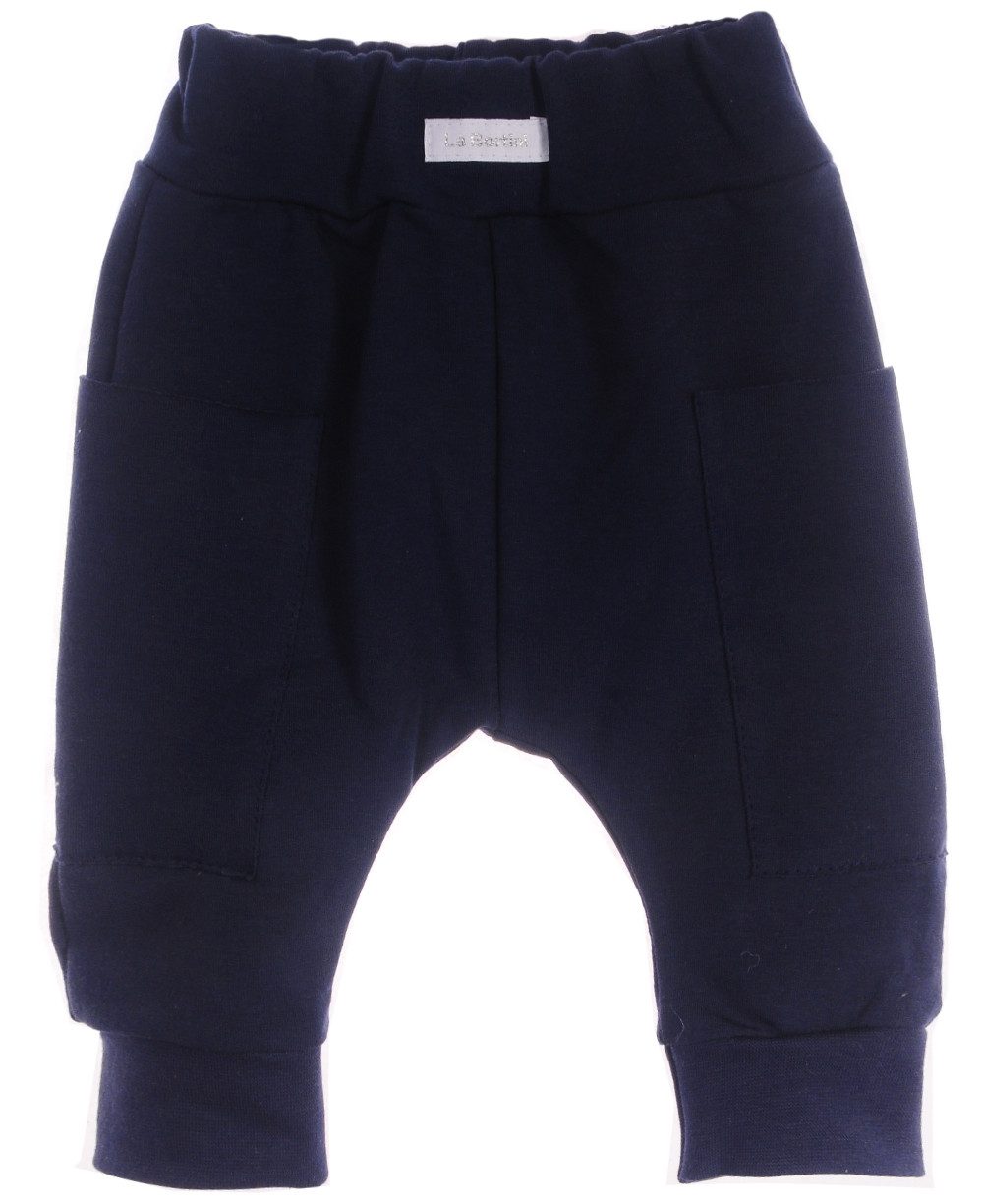 Schlupfhose Baby Hose in Naviblau