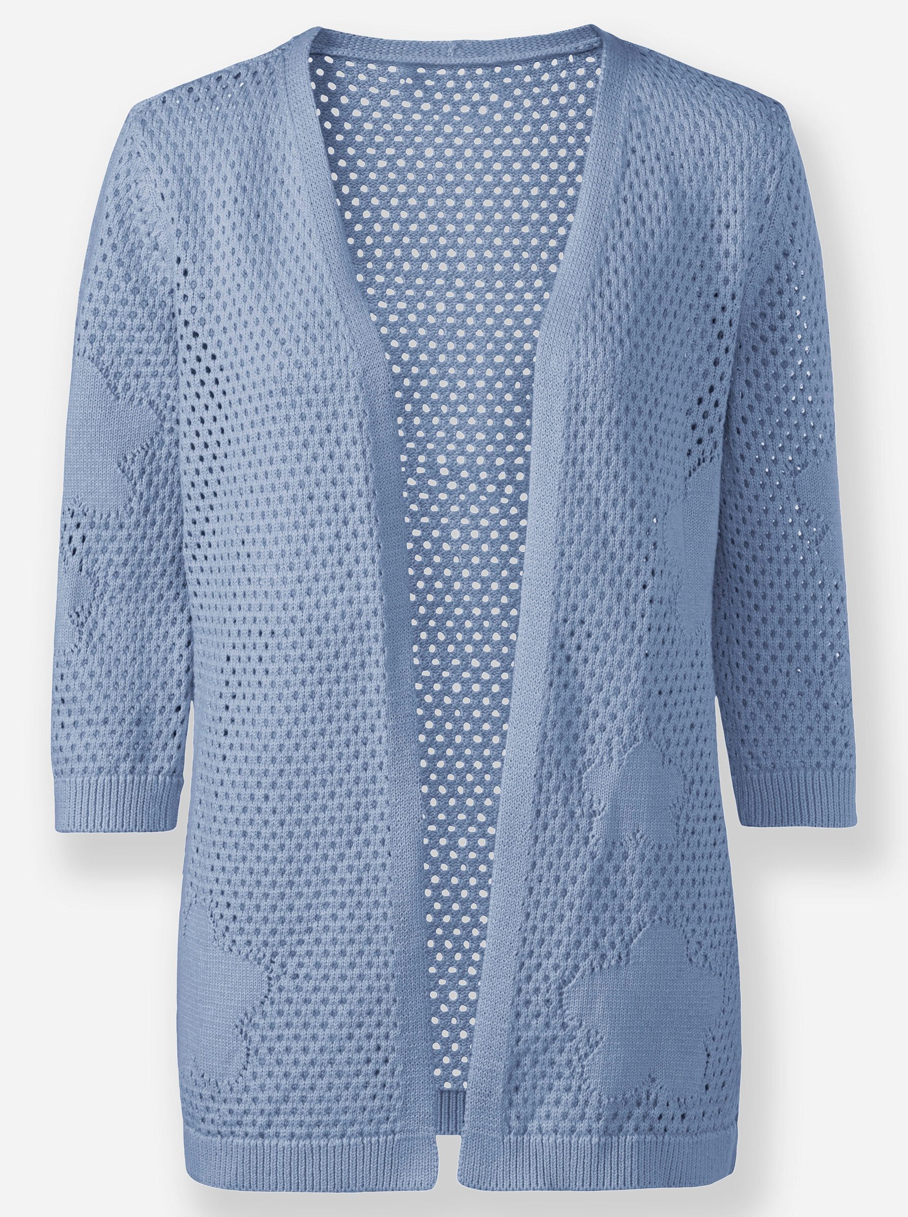 Witt Strickjacke Ajourstrickjacke .