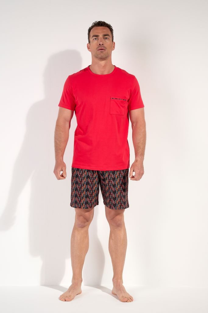 Hom Pyjama HOM Westgate Short Pyjama (Set, Pyjama-Set)