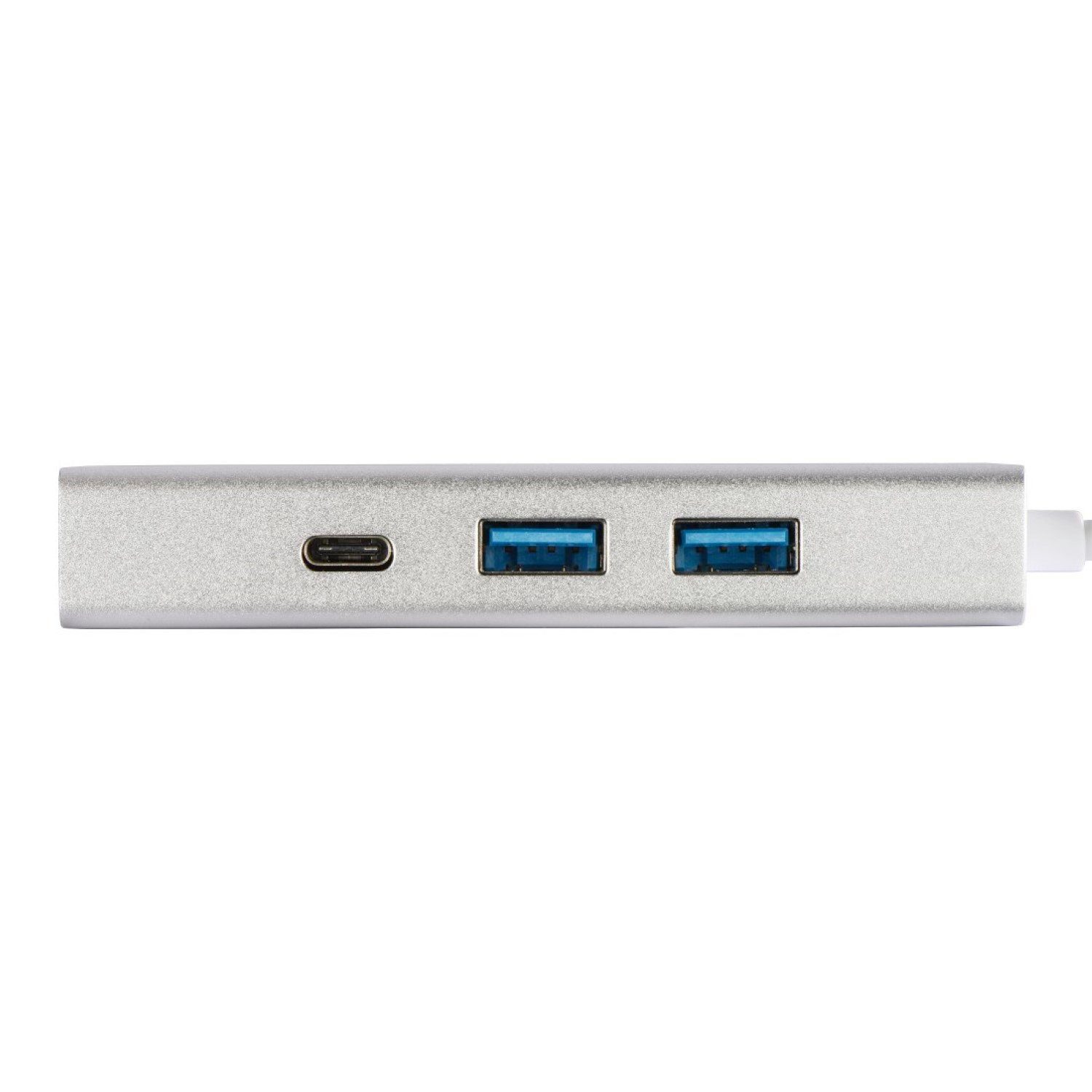 Hama USB-Verteiler USB-C USB-Hub 1:3 Kartenleser USB Adapter, SuperSpeed USB Type-C 3.1, Card-Reader für SD / MicroSD USB-Verteiler