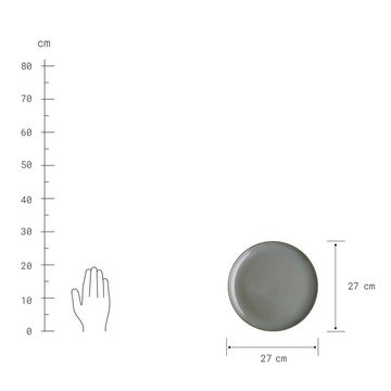 BUTLERS Single Geschirr-Set NATIVE Geschirr-Set 16-tlg., Steinzeug