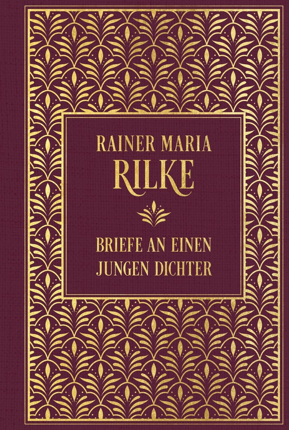 Briefe an einen jungen Dichter / Rainer Maria Rilke, Leinen mit Goldprägung