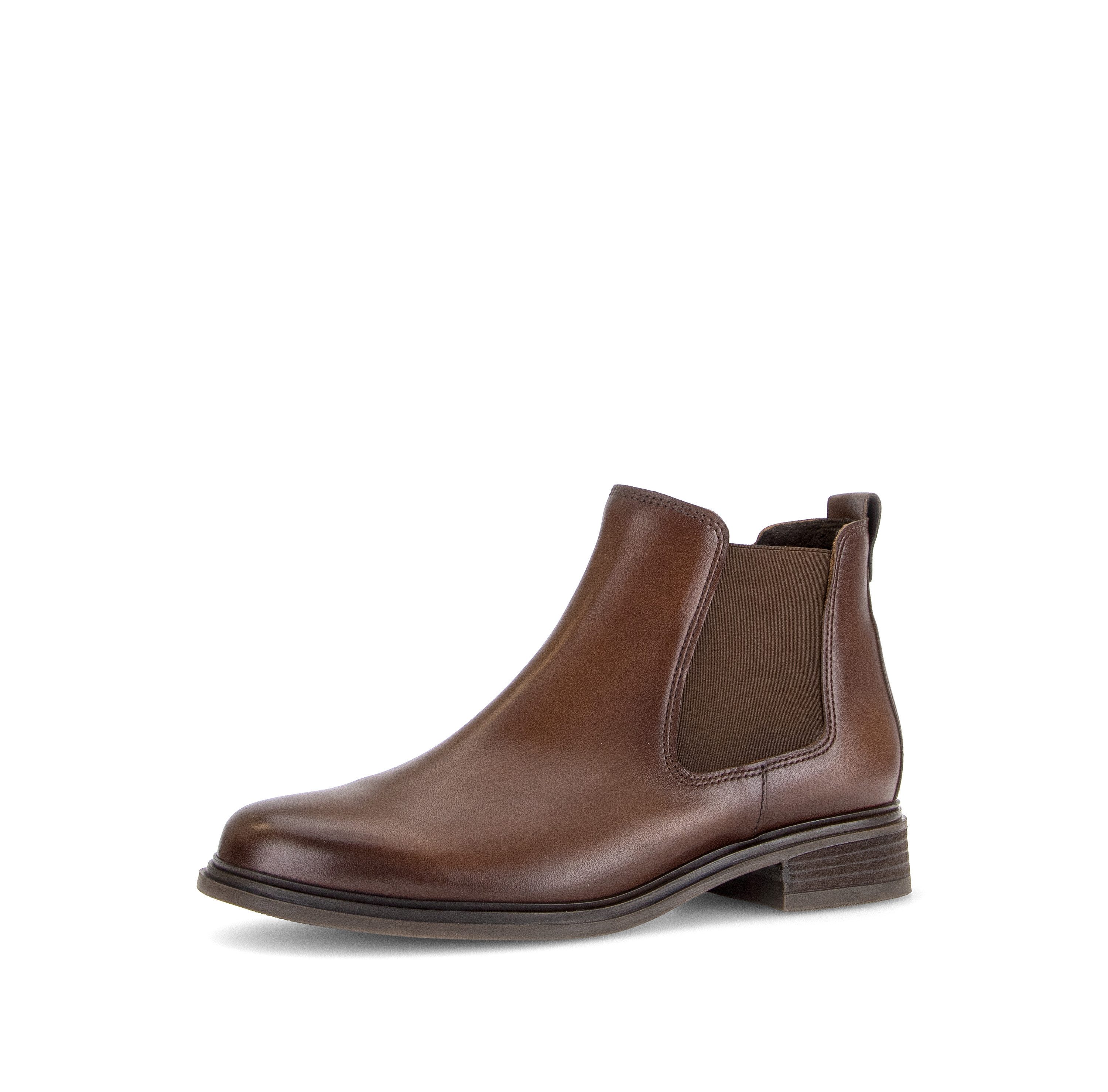 Gabor Chelseaboots Blockabsatz, Ankleboots in Bequemweite G (weit)