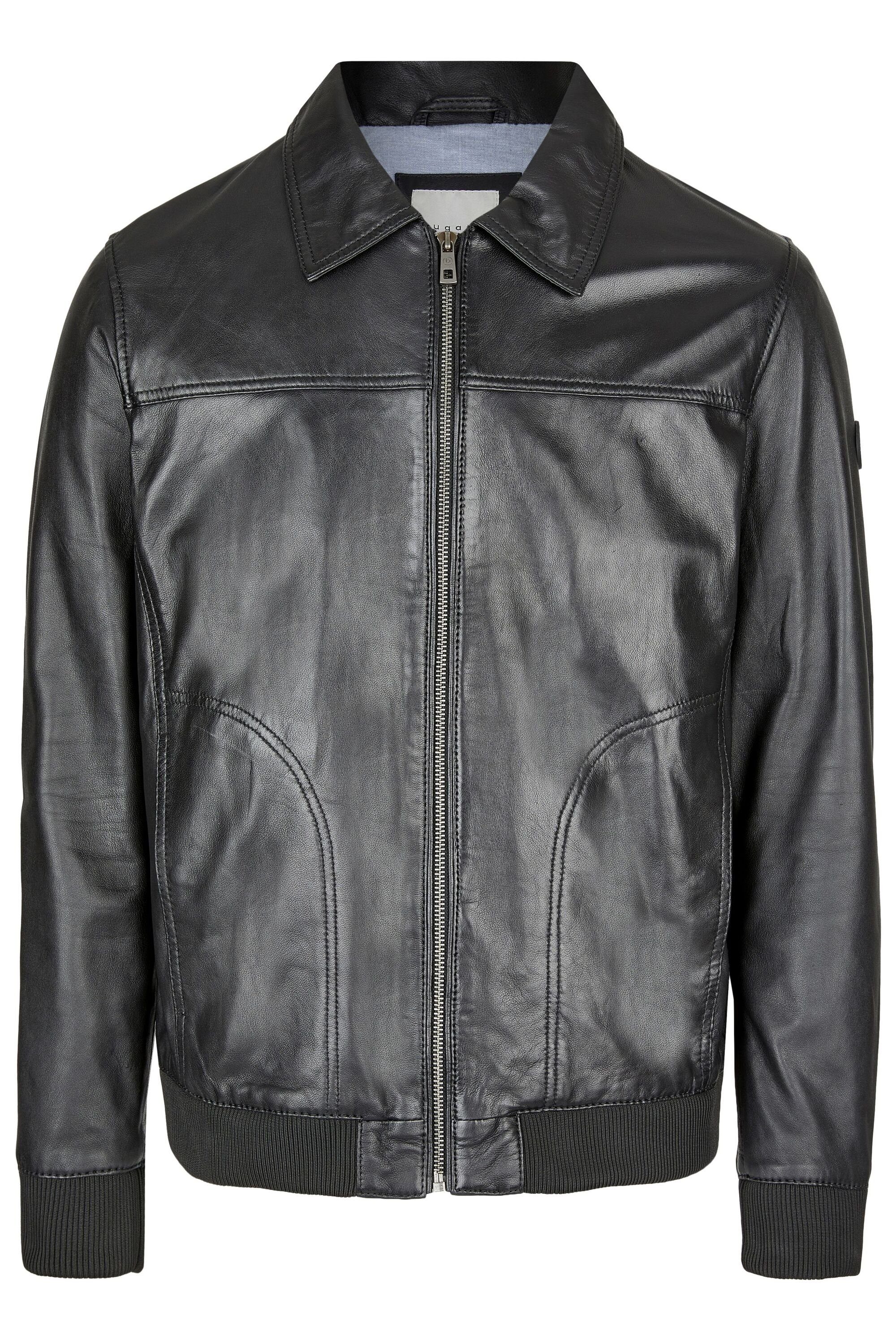 bugatti Lederjacke BUALBANO (1-St) mit Umlegekragen günstig online kaufen
