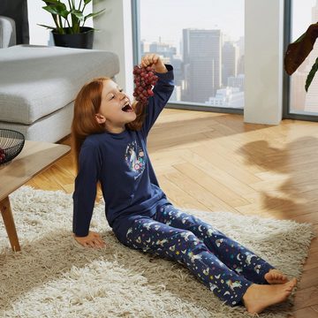Erwin Müller Pyjama Kinder-Schlafanzug Single-Jersey Tiermotive