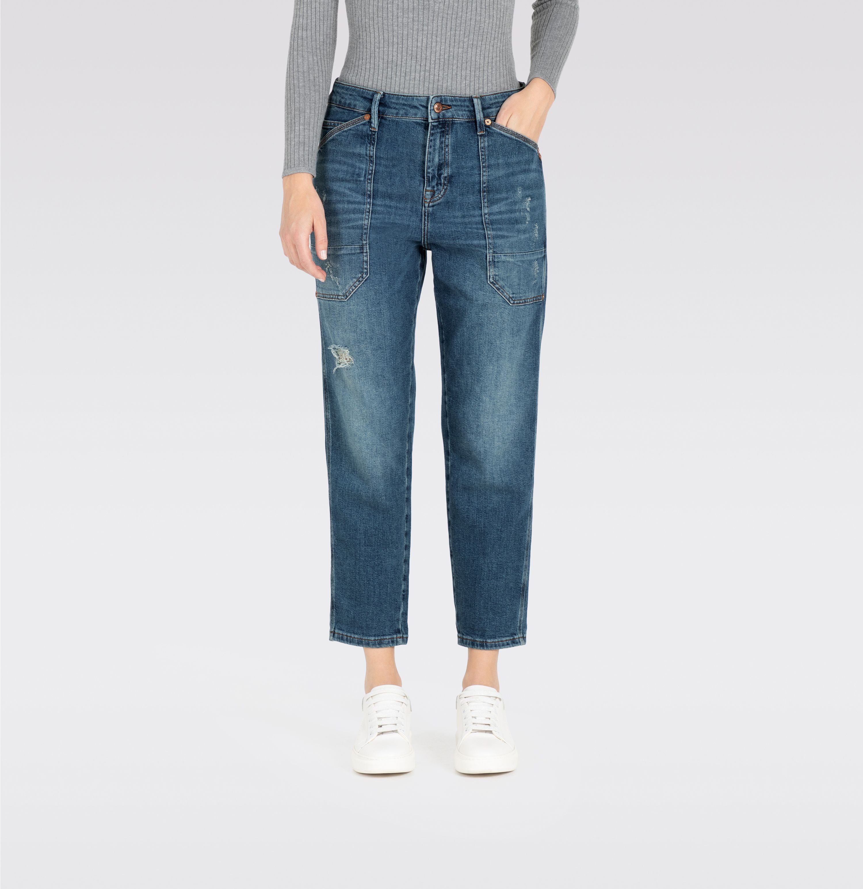 MAC 7/8-Jeans IOWA mit aufgesetzten Taschen