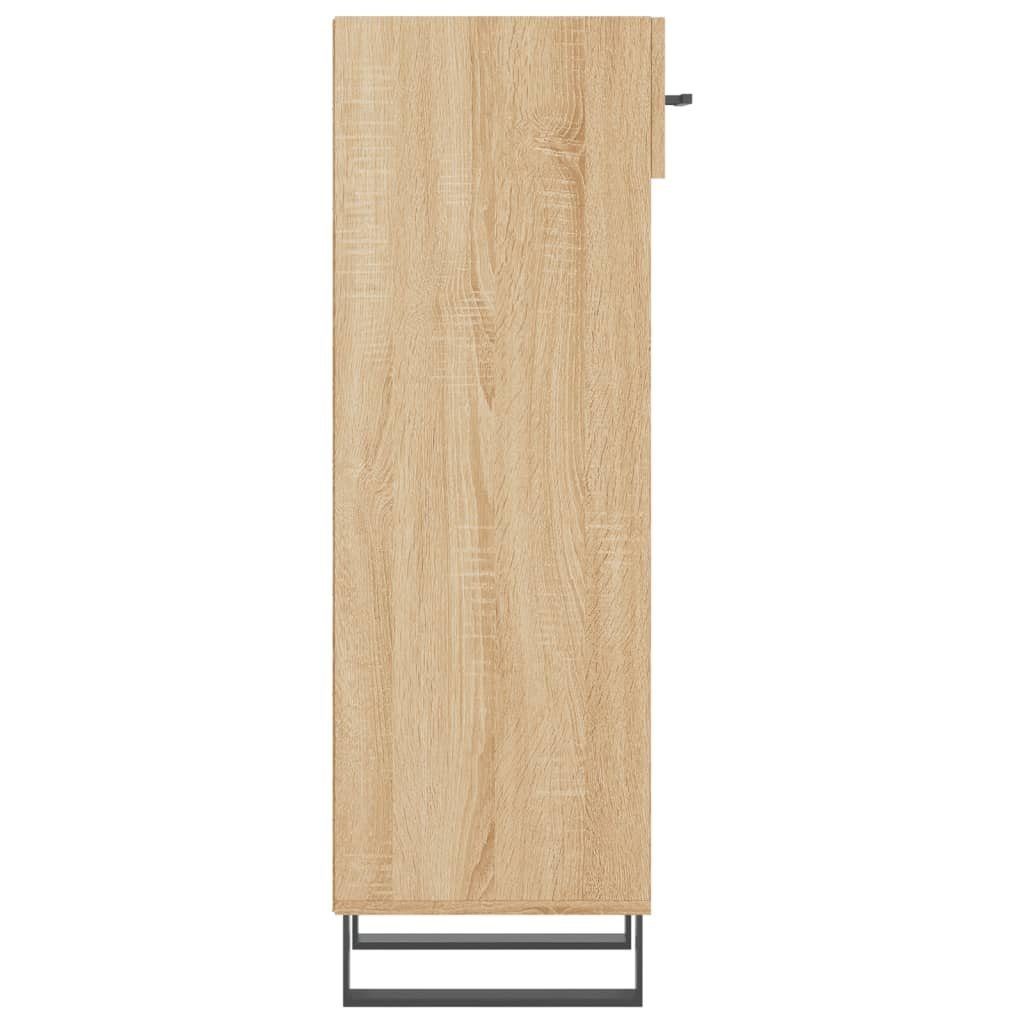 Holzwerkstoff Eiche Schuhschrank cm Kleiderschrank vidaXL Sonoma-Eiche (1-St) 30x35x105 Sonoma