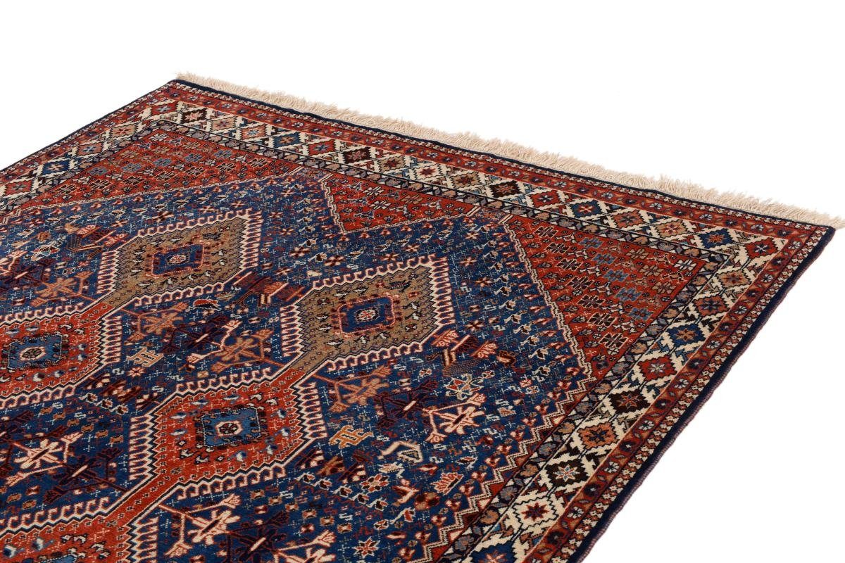 Orientteppich Yalameh 156x234 Handgeknüpfter Orientteppich / Nain rechteckig, Trading, Perserteppich, 12 Höhe: mm