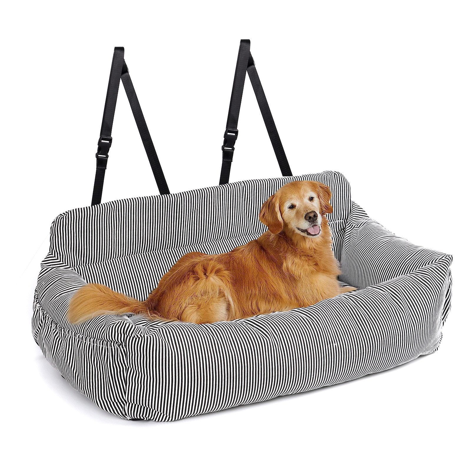 CALIYO Hunde-Autositz 2-in-1 Autositz und Bett für Hunde, Hundesitz, hochwe günstig online kaufen