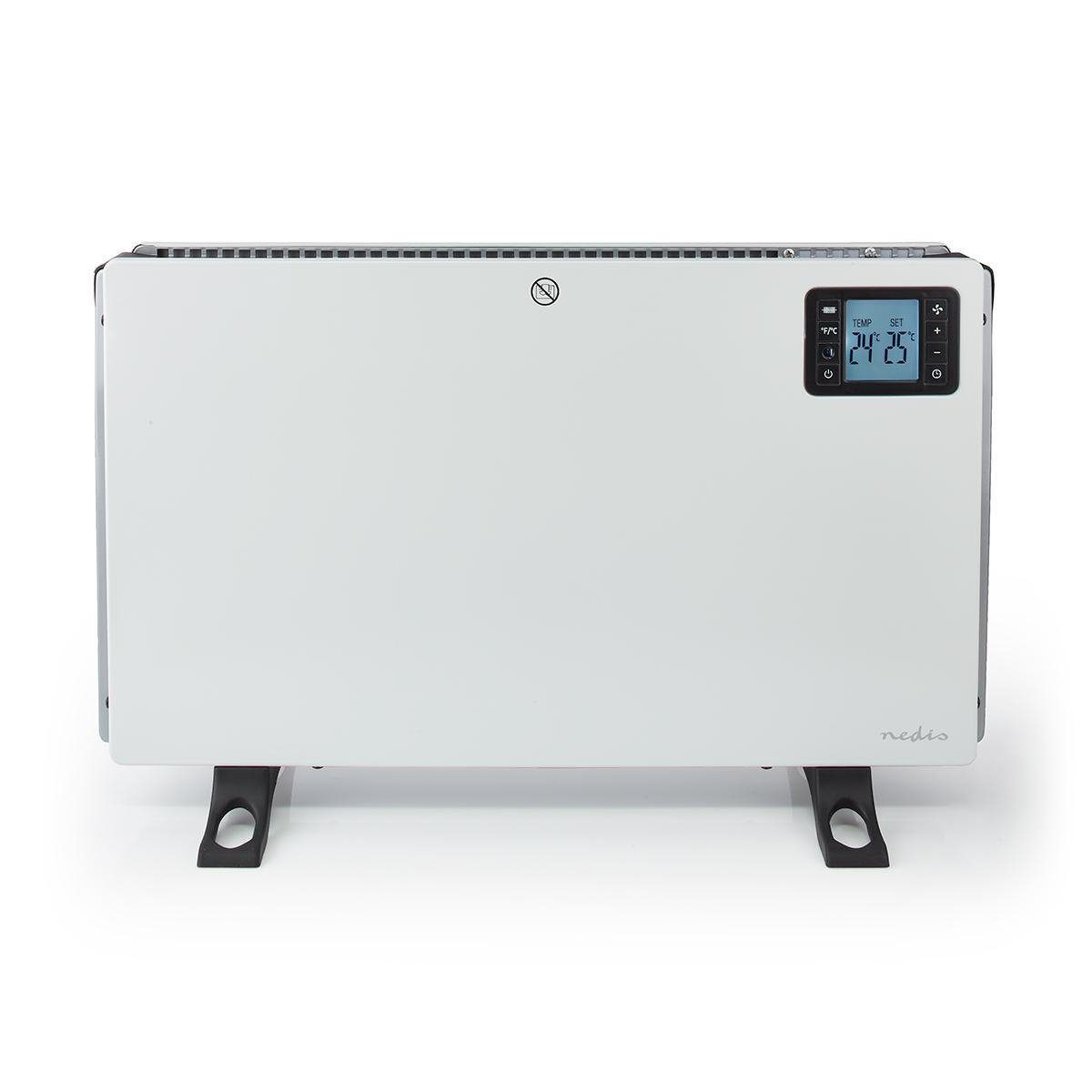 Nedis Konvektor Elektro Heizung LCD 2000W 3 Wärmeeinstellungen, 2000 W