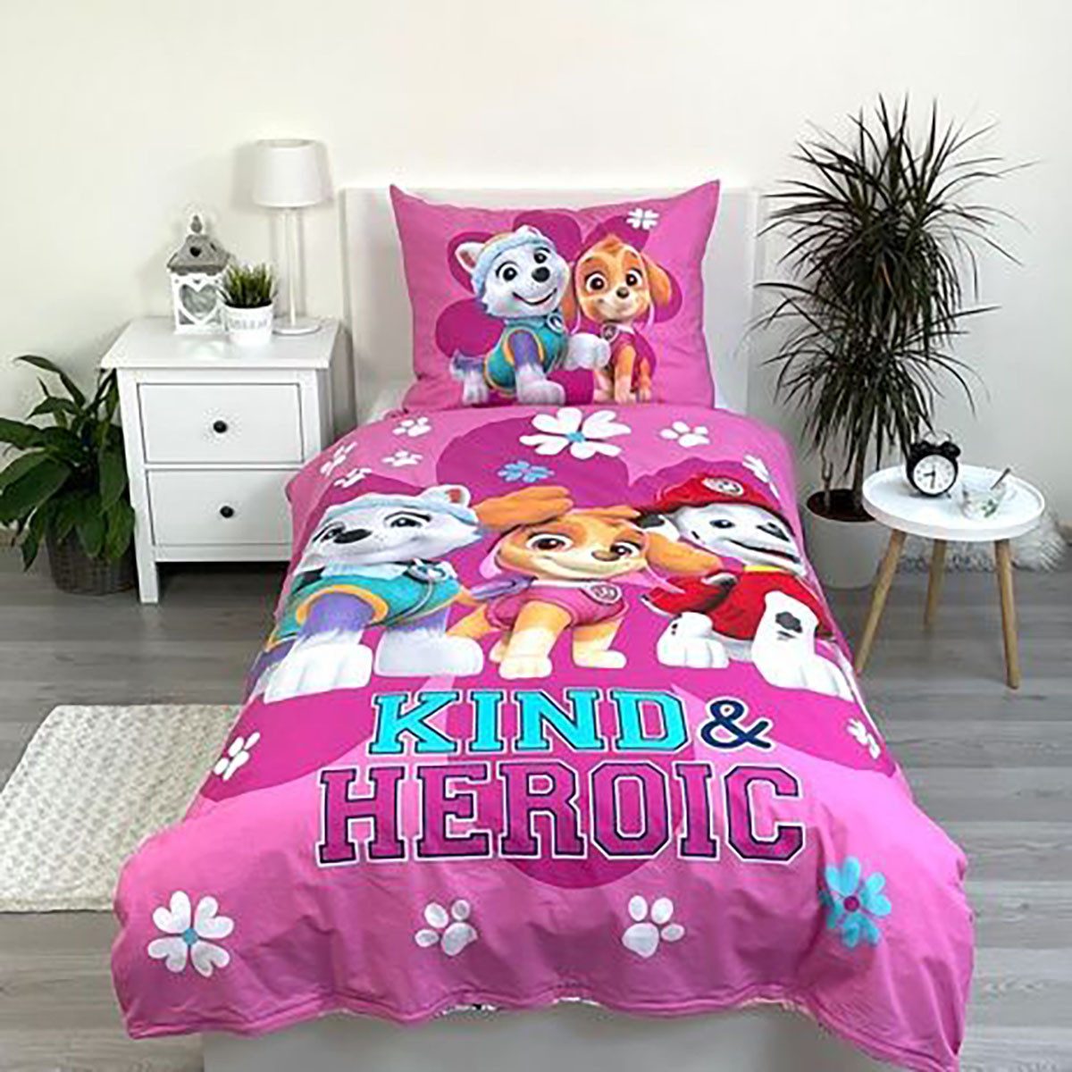 PAW PATROL Kinderbettwäsche Paw Patrol, Renforcé, 2 teilig