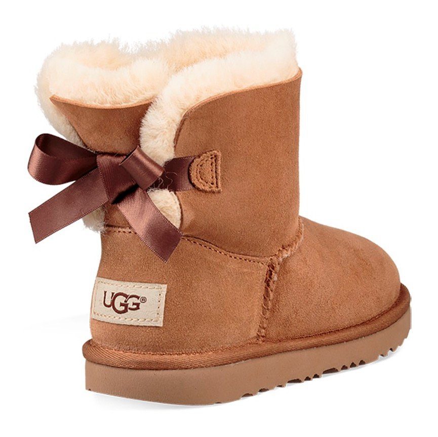 UGG K MINI BAILEY BOW II Winterboots, Schlupfboots, Winterstiefel, Snowboots mit Warmfutter