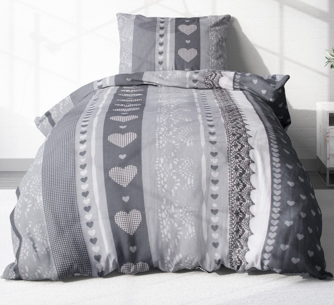 Heubergshop Bettwäsche, Renforcé, 135x200cm + 80x80cm günstig online kaufen