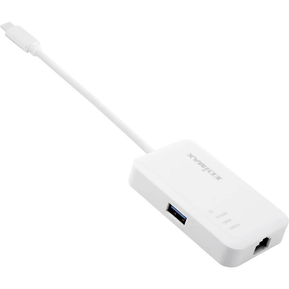 Edimax USB-C® bis 3-Port USB 3 Gigabit Ethernet-Hub EU-4308 Netzwerk-Adapter