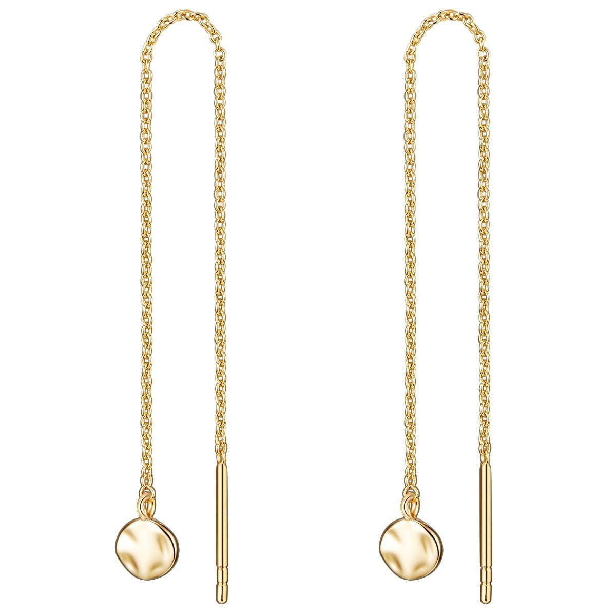 Glanzstücke München Paar Ohrhänger gelbgold, aus Sterling Silber günstig online kaufen