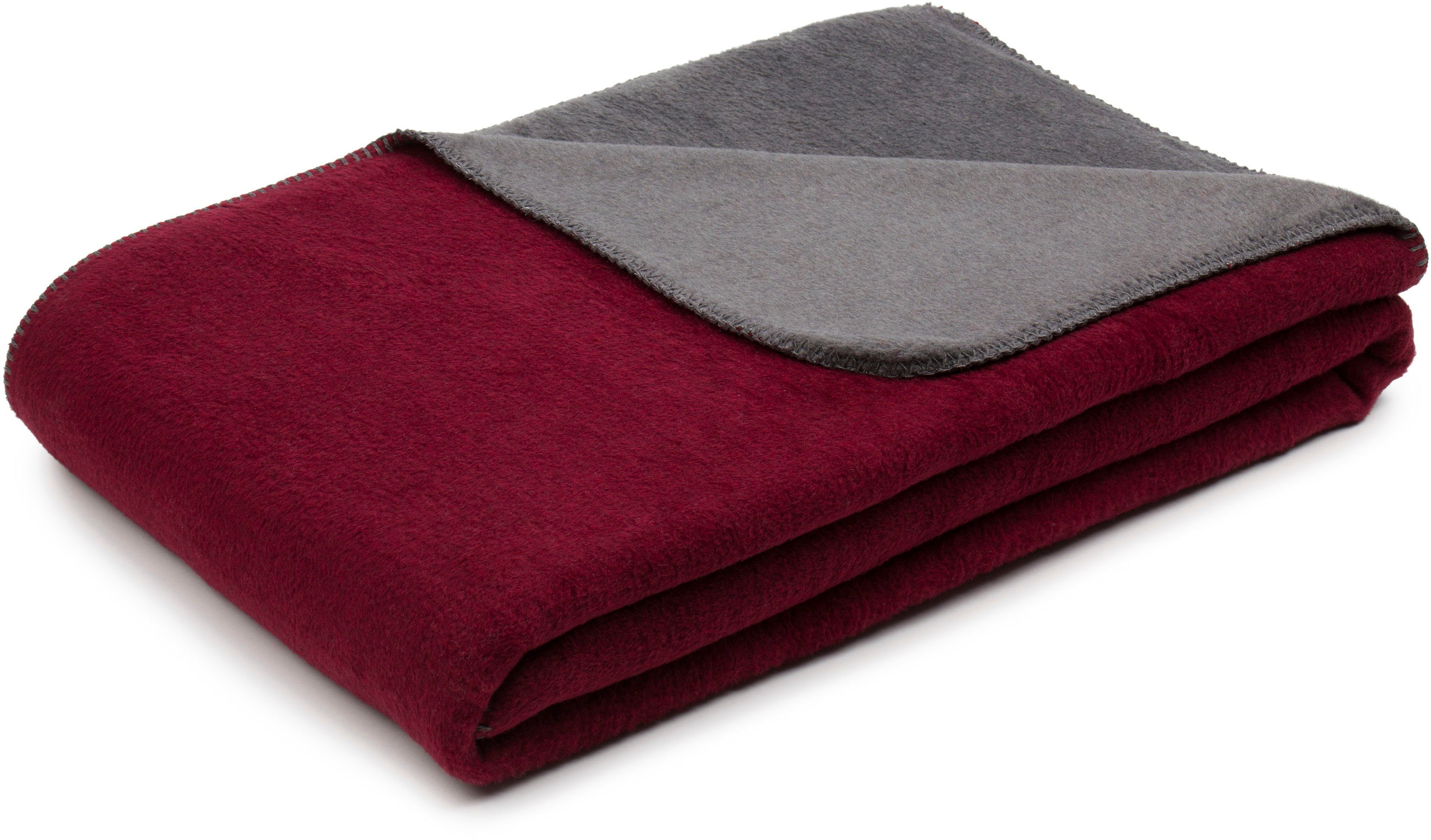 Wohndecke Nevada, Gözze, in Doubleface-Optik günstig online kaufen