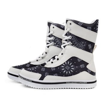 Missy Rockz BANDANA ROCKZ black/white Sneakerboots